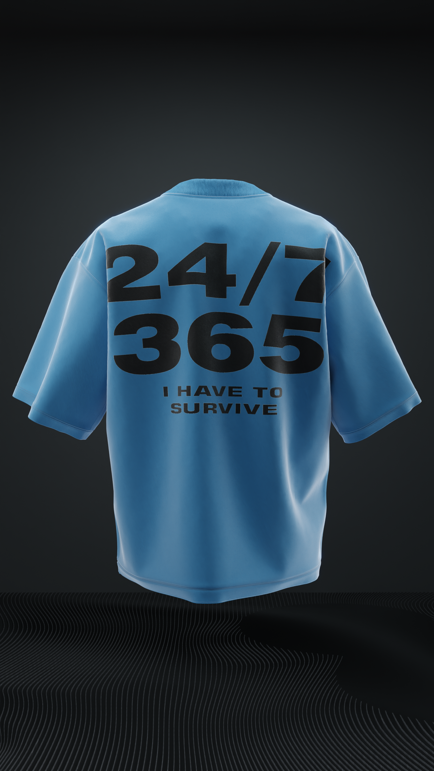 Survive 24x7 Oversized T Shirt