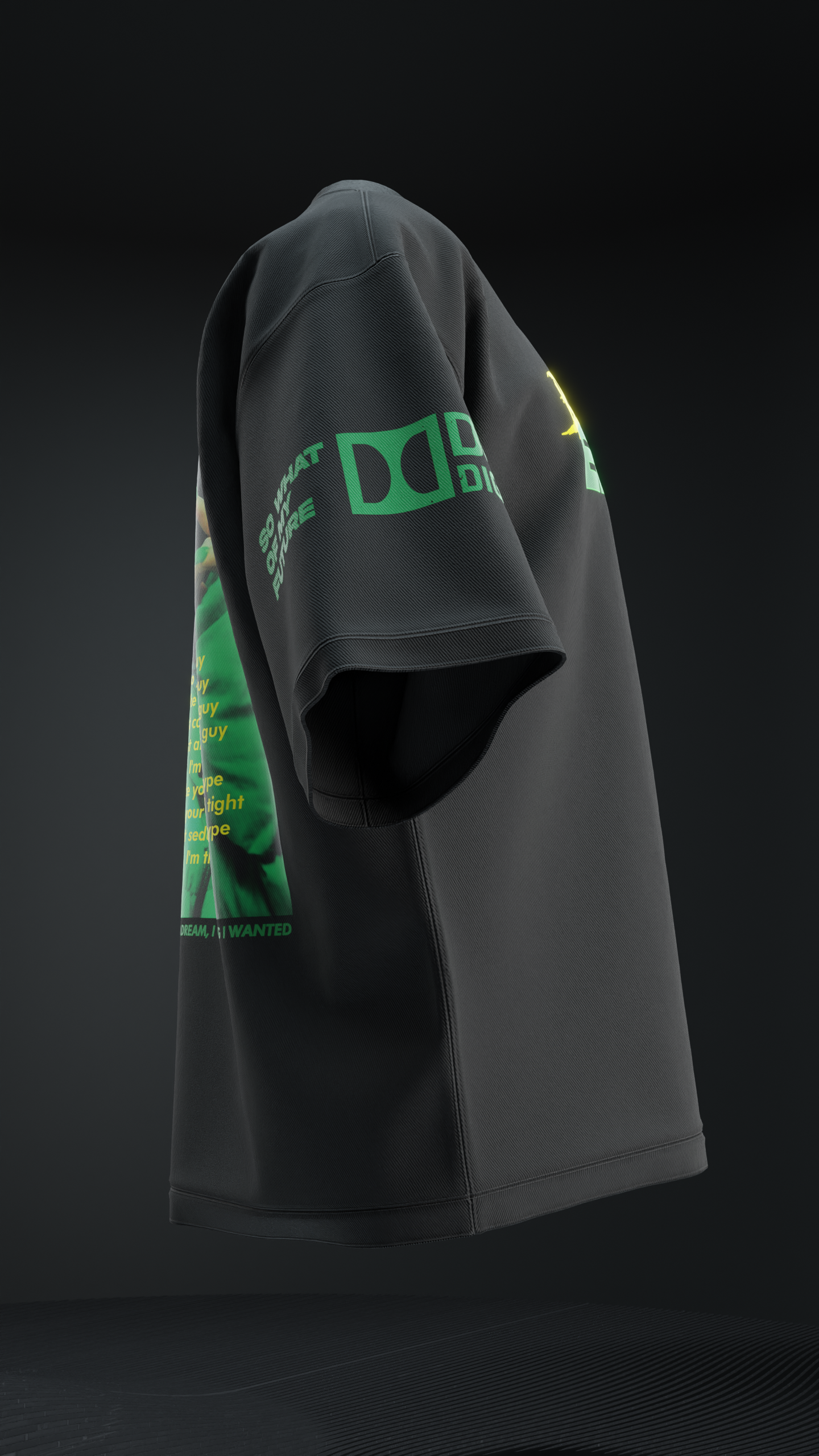 Billi Eilish Oversized T-shirt