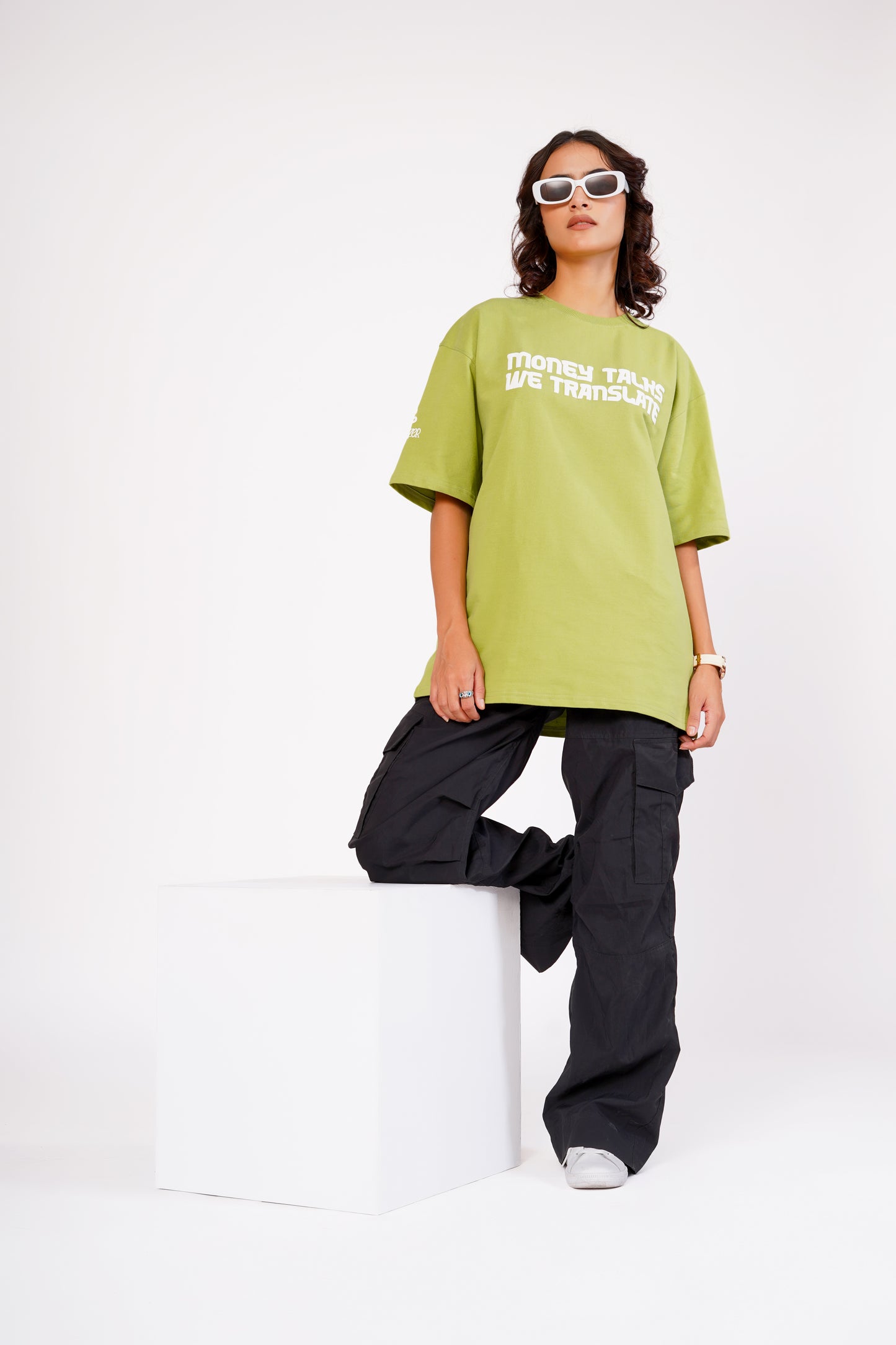 Money Talks Oversized T-shirt