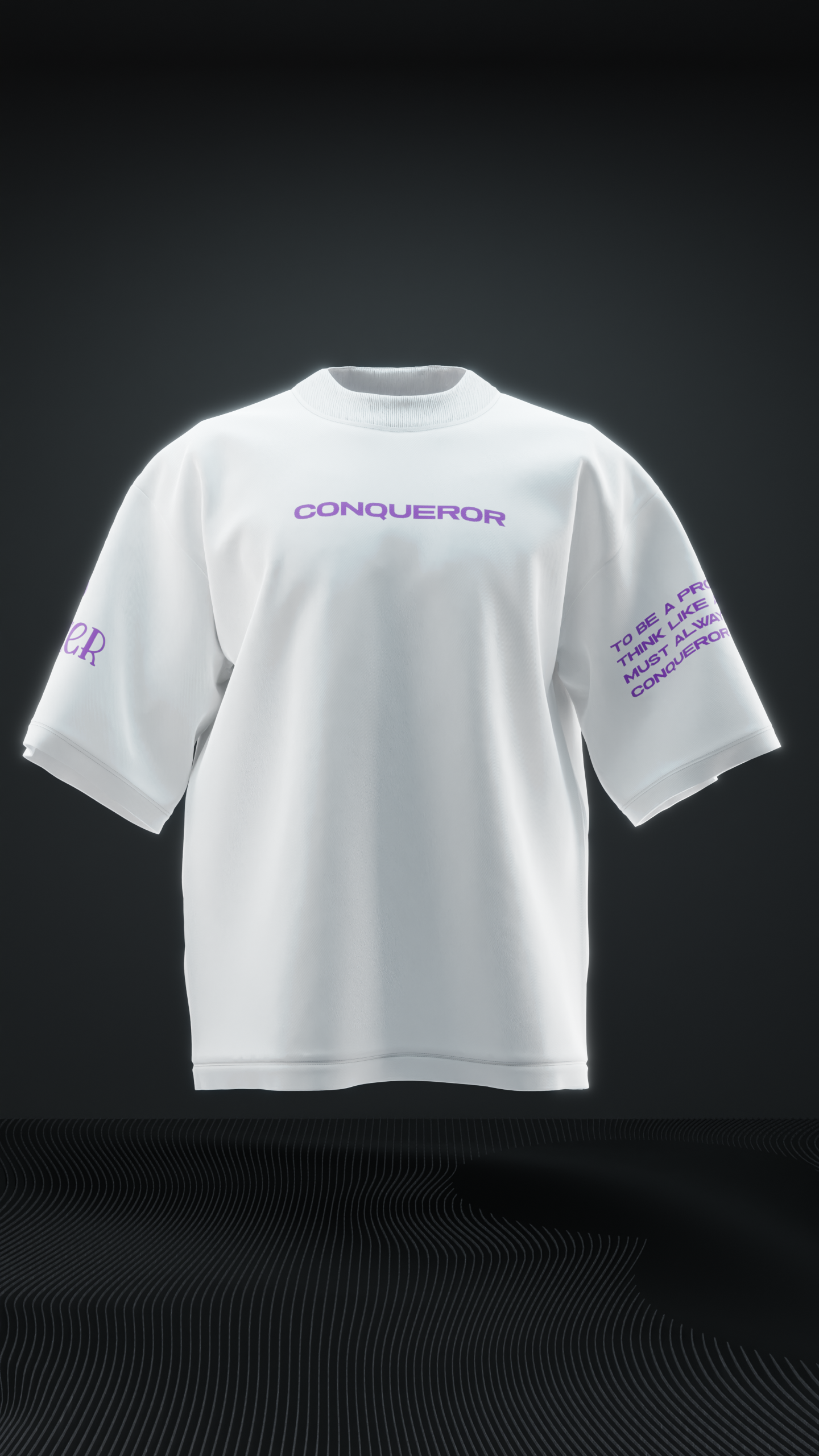 CONQUEROR Oversized T-shirt