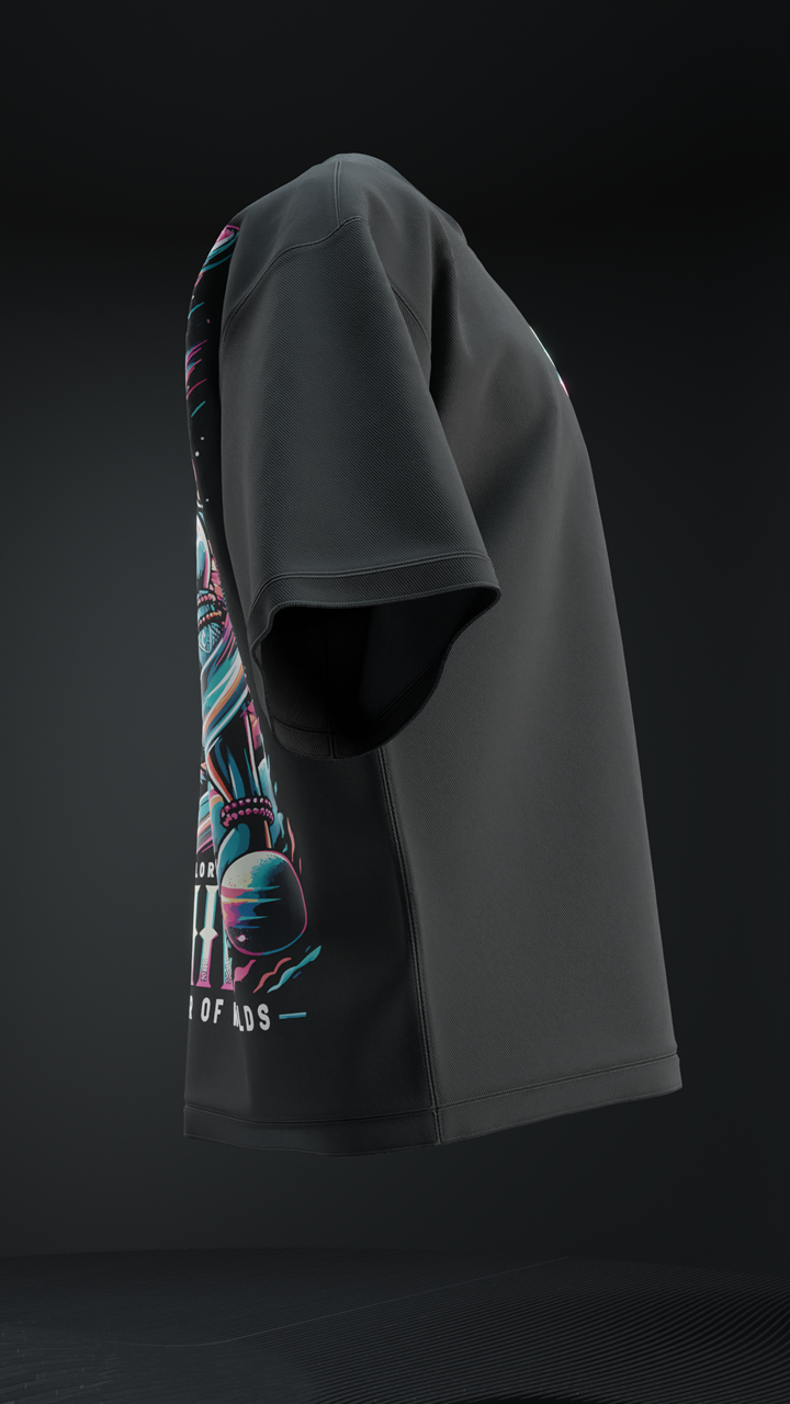 Lord Shiva Destroyer Oversized T Shirt