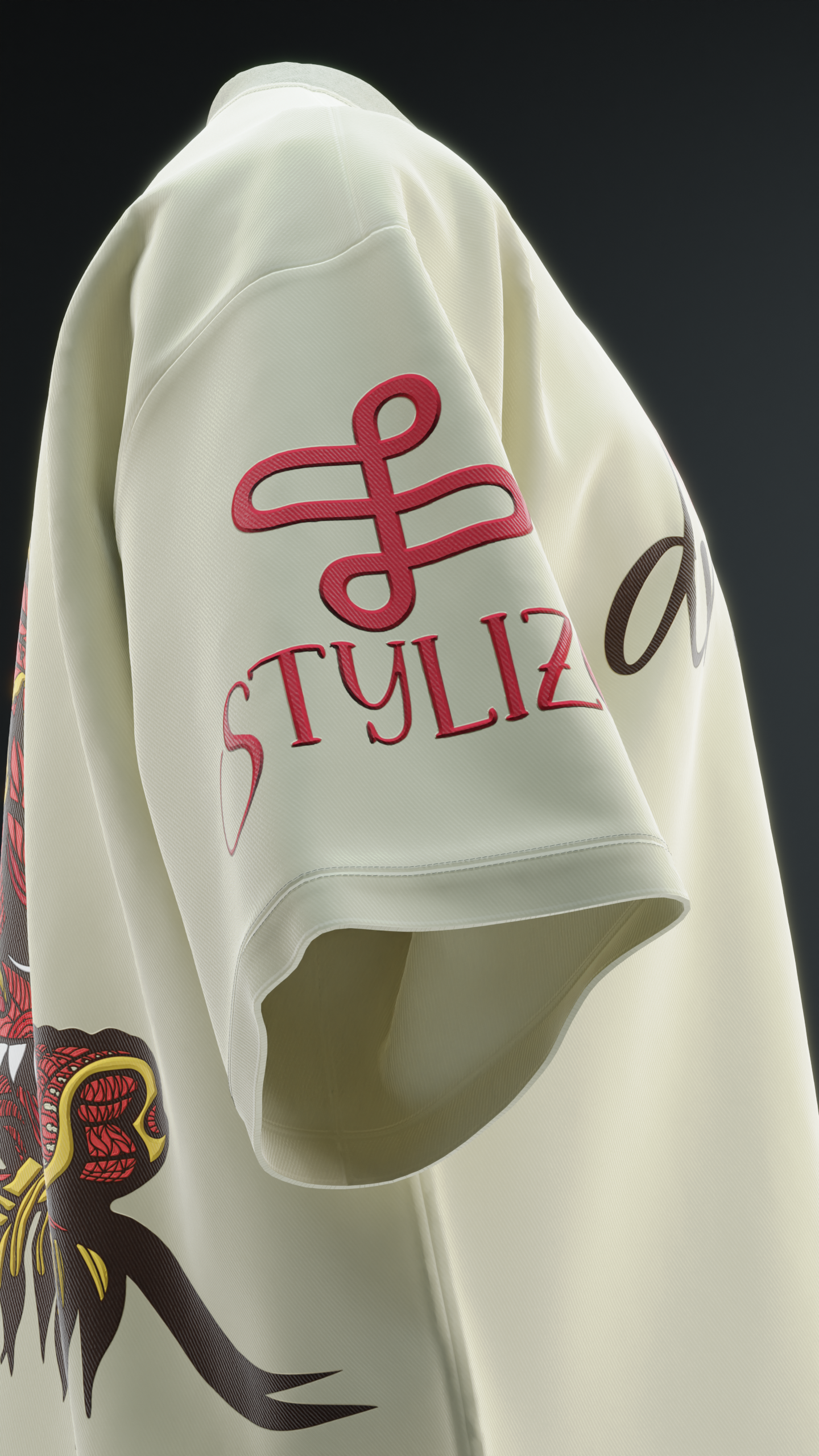 Chinese Dragon Oversized T-shirt