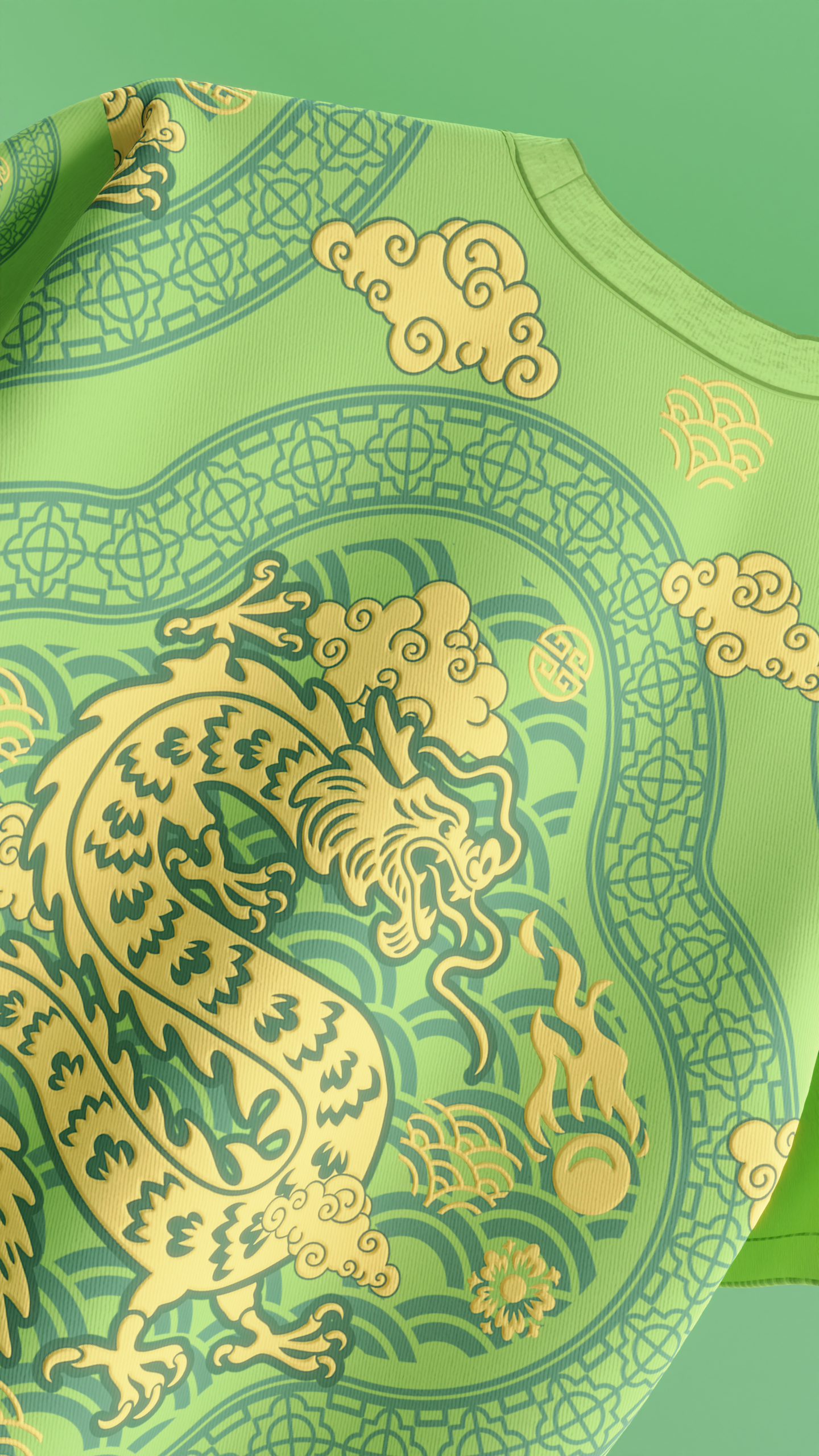 Jungle Dragon Oversized T-shirt