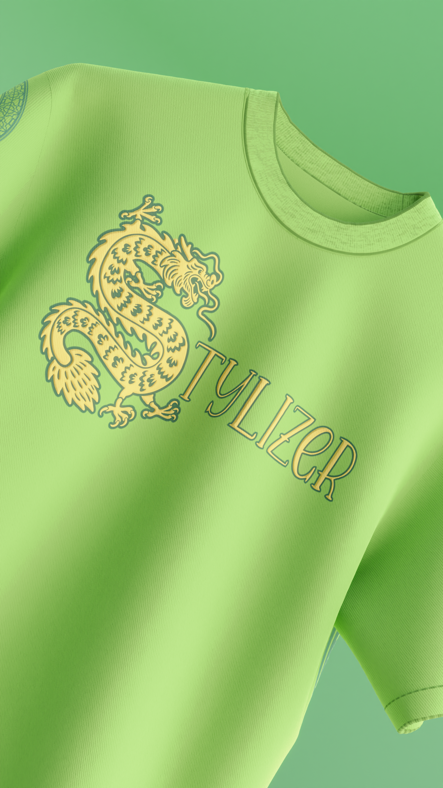 Jungle Dragon Oversized T-shirt