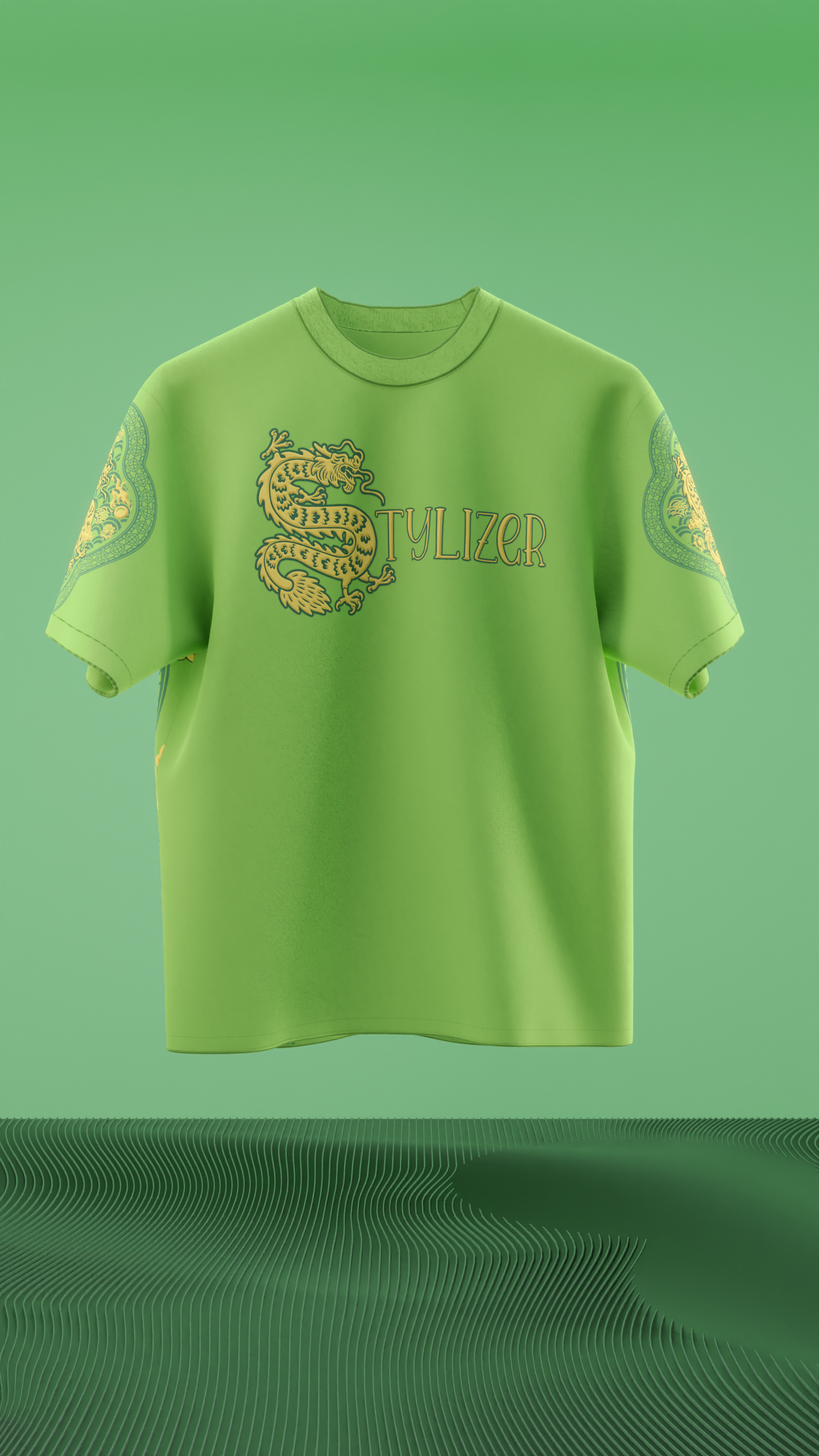 Jungle Dragon Oversized T-shirt