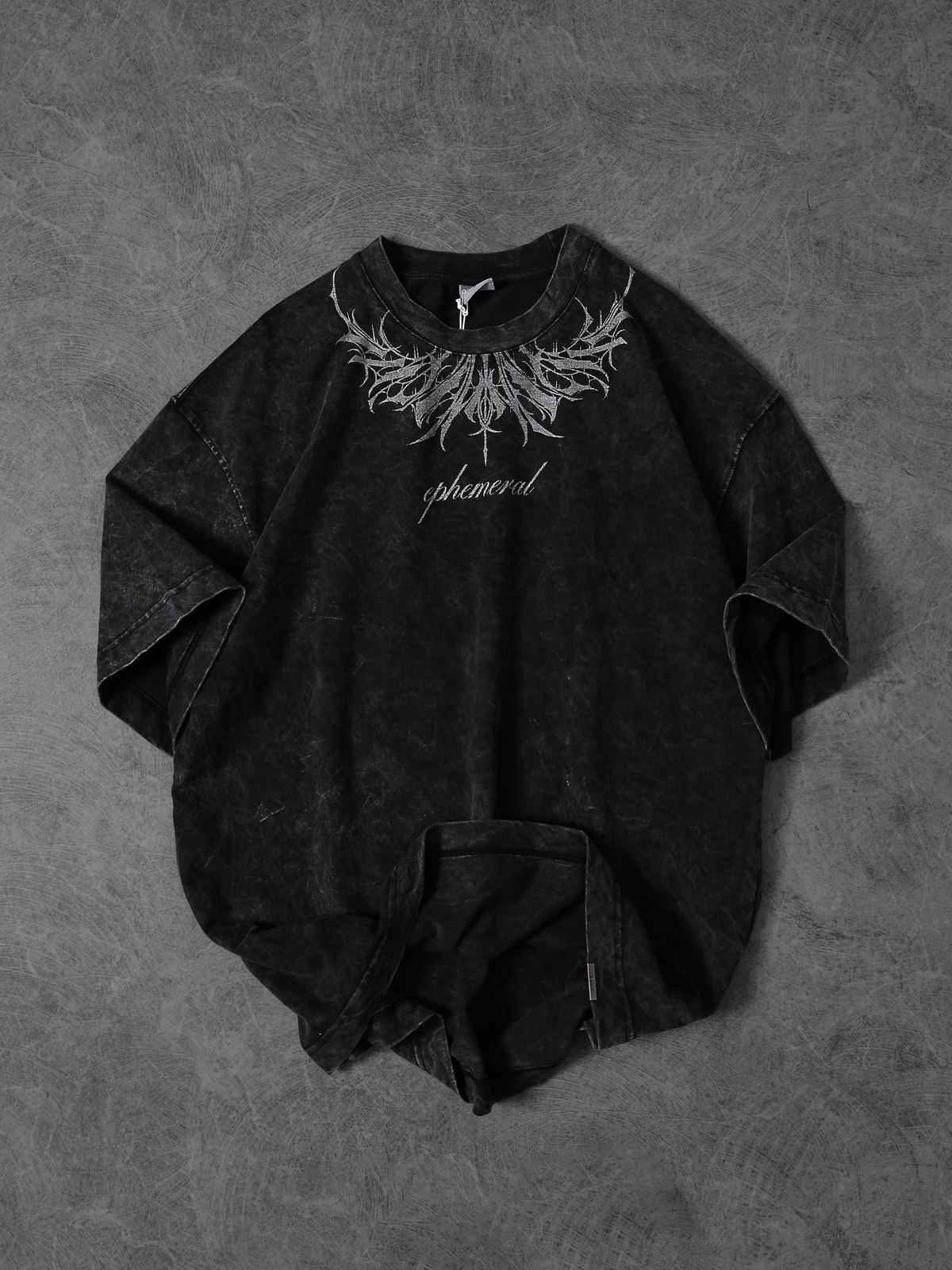EPHEMERAL ACID WASH OVERSIZED T-SHIRTS