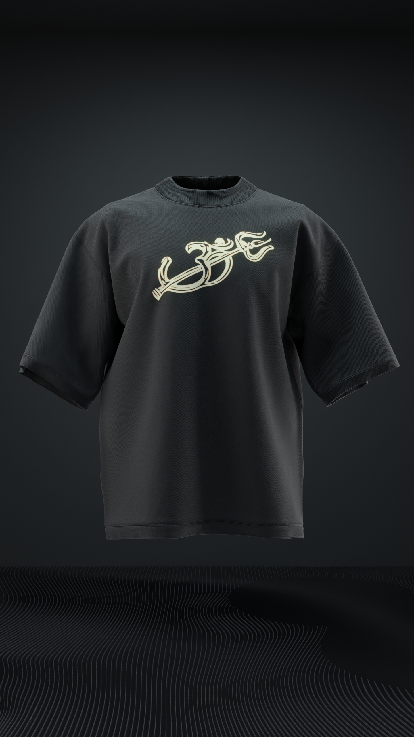 Lord Shiva V8 Oversized T Shirt