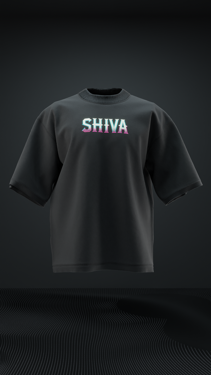 Lord Shiva Destroyer Oversized T Shirt