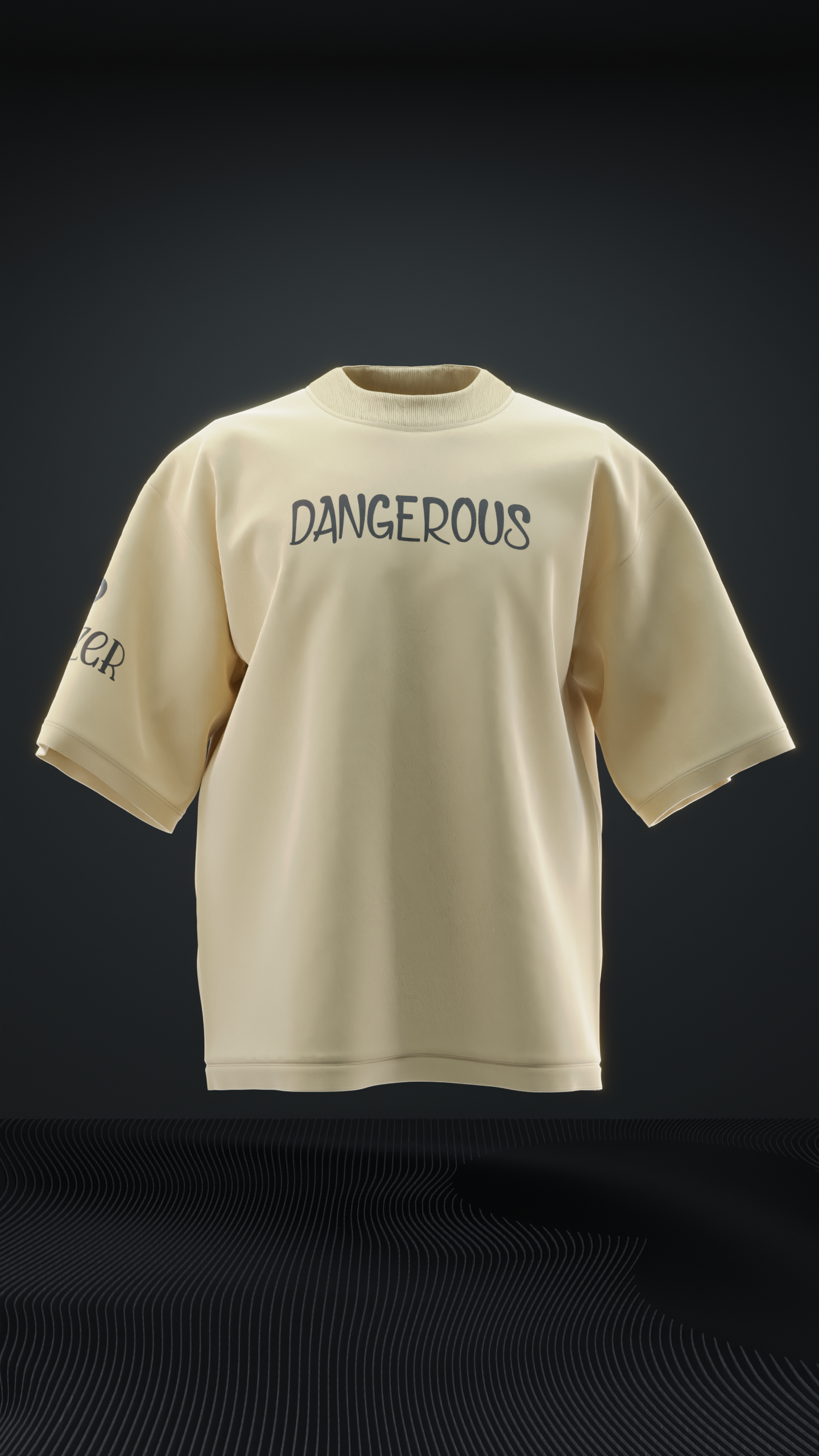Dangerous Man Oversized T-shirt