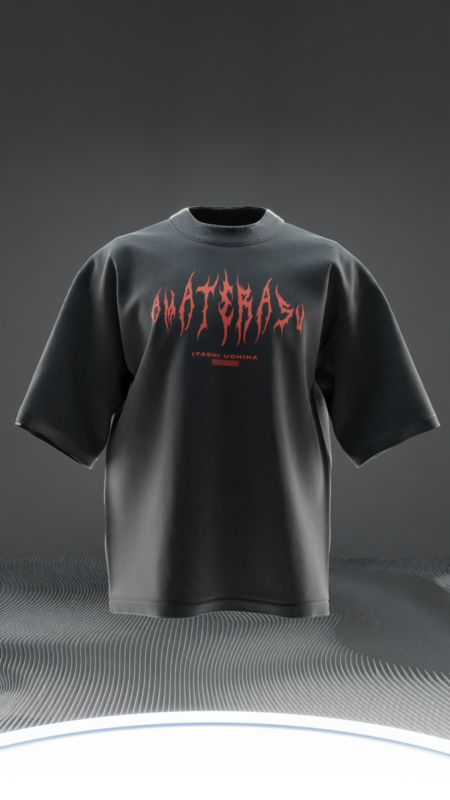 AMATERASU0 ITACHI Oversized T-shirt