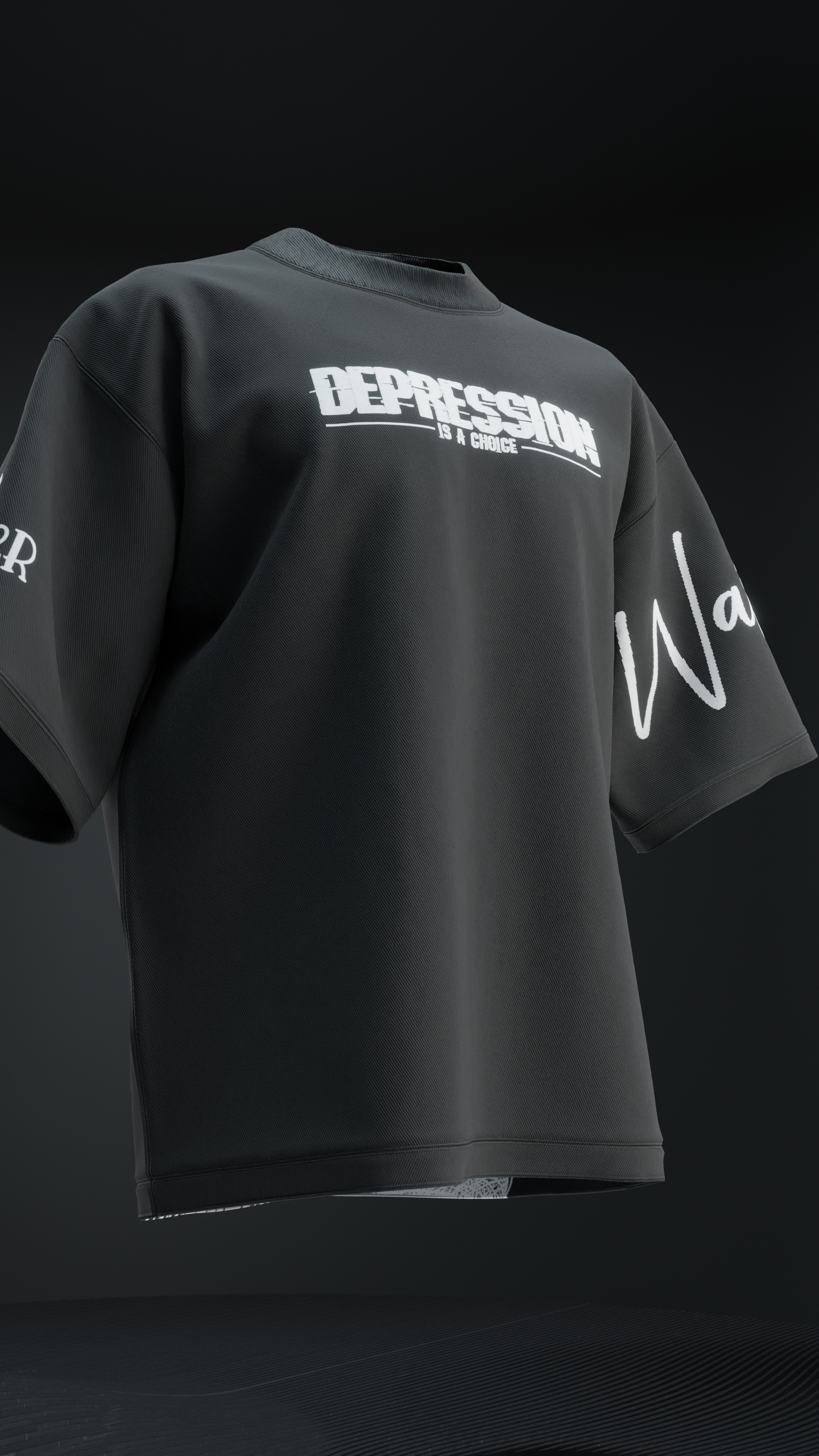 DEPRESSION Oversized T-shirt