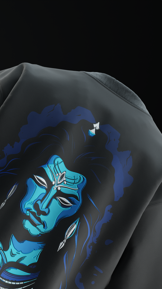 Lord Shiva Oversized T Shirt