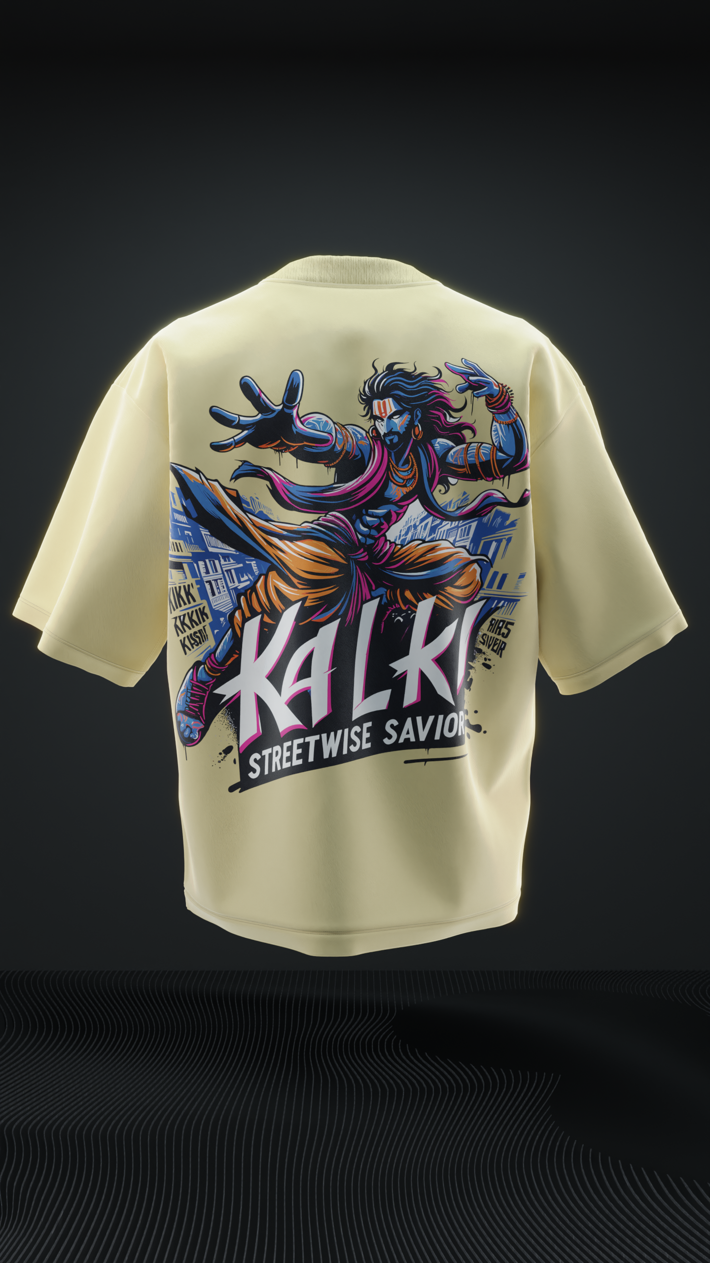 Kalki Streetwise Savior Oversized T Shirt