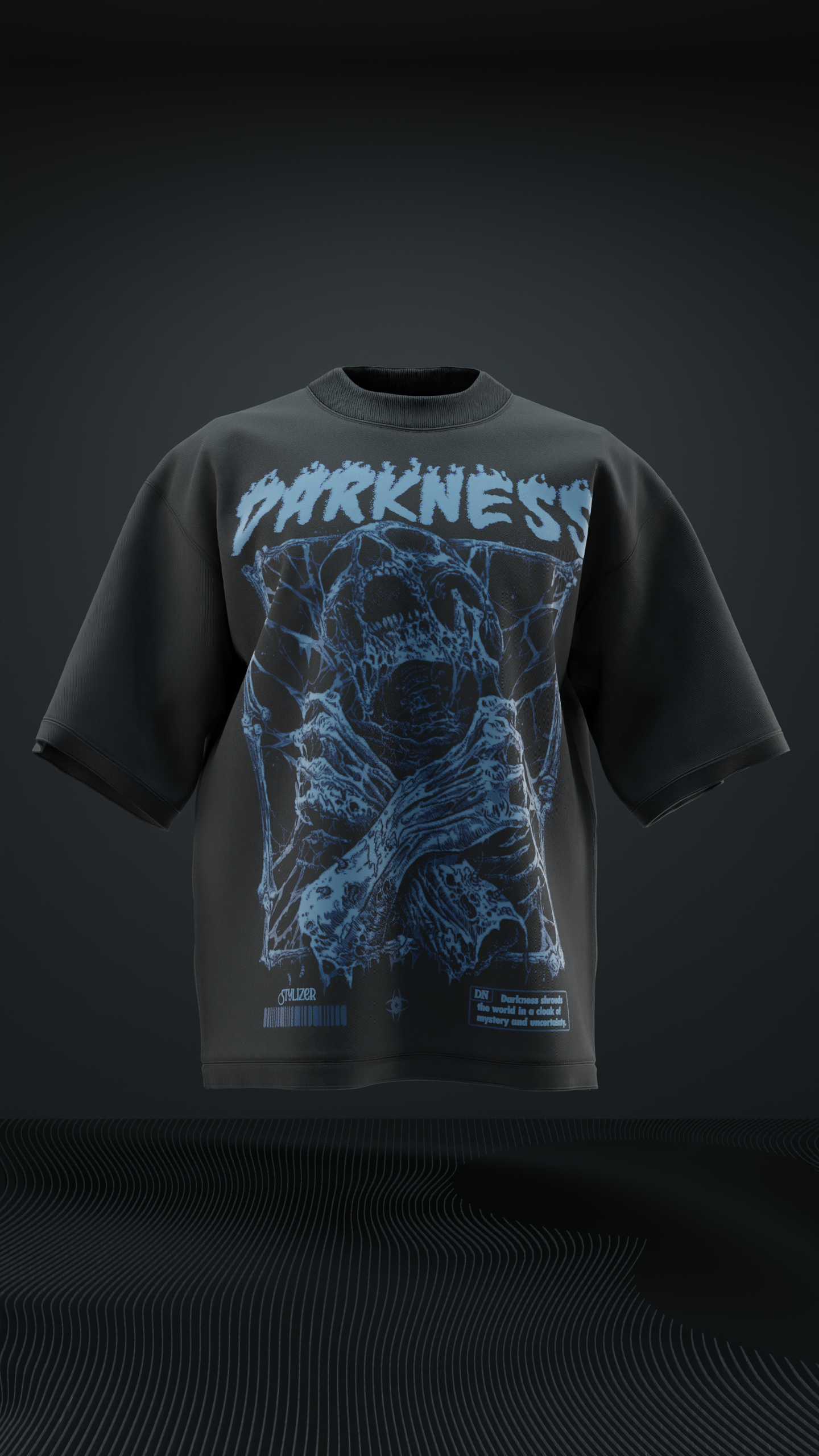DARKNESS Oversized T-shirt