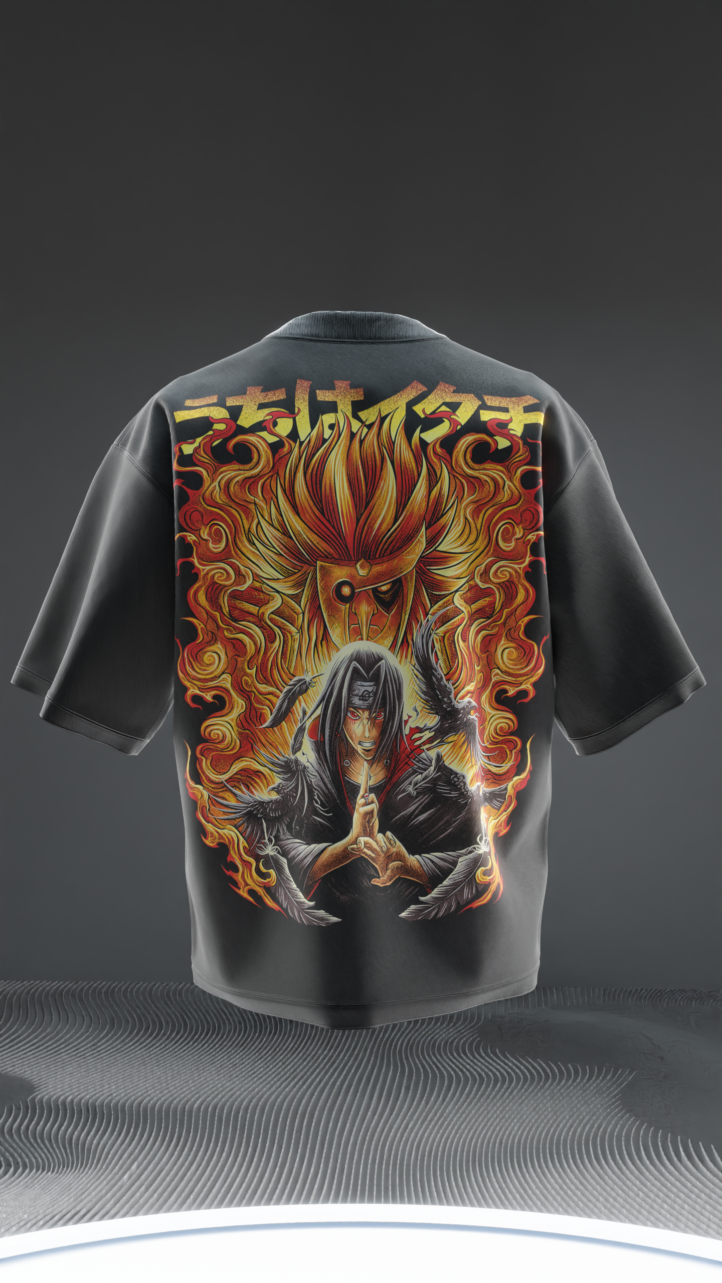 AMATERASU0 ITACHI Oversized T-shirt