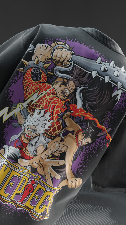 Three Killer Of Piece Oversized T-shirt