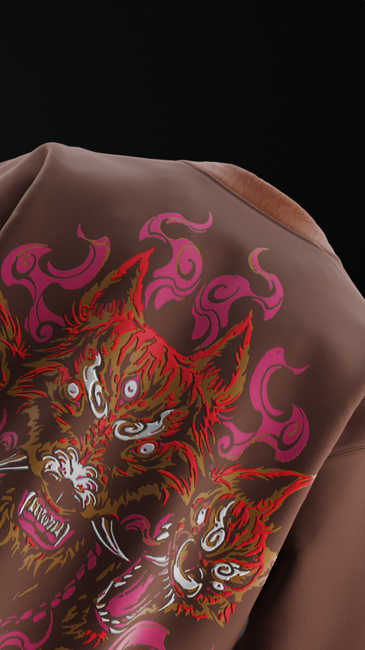 Three Wolf Oversized T-shirt