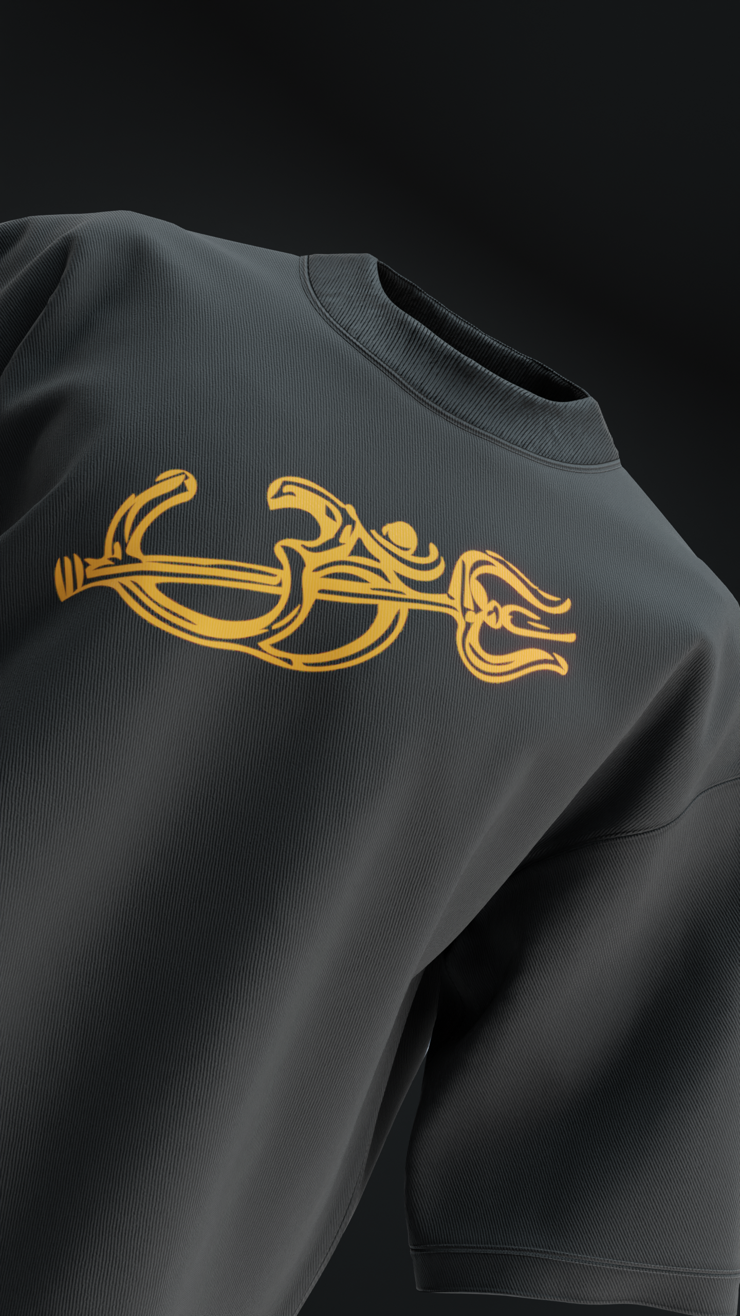 Lord Shiva V9 Oversized T Shirt