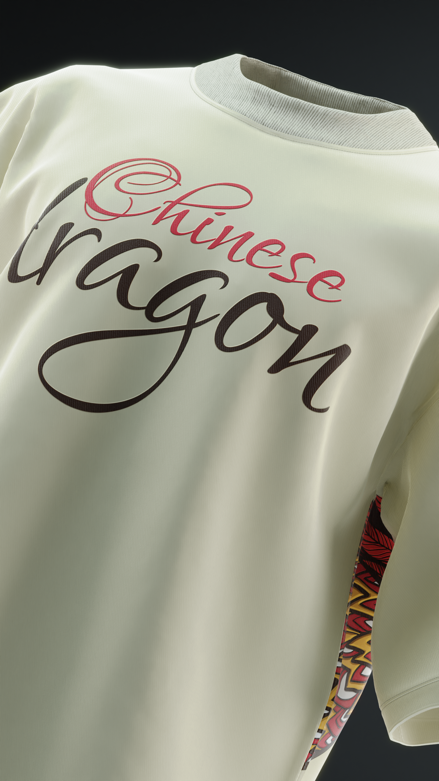 Chinese Dragon Oversized T-shirt