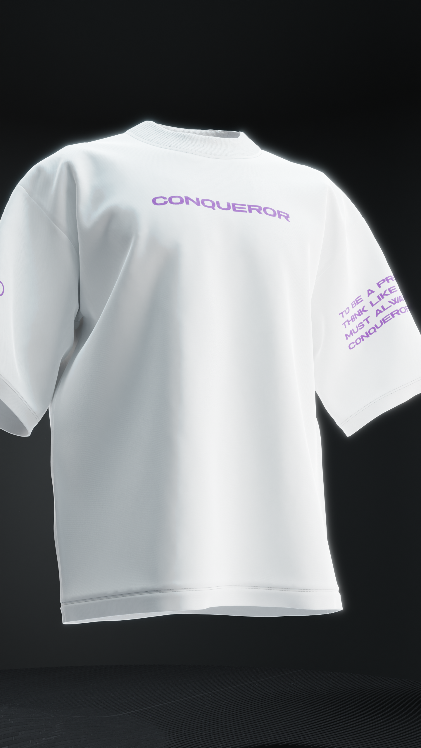 CONQUEROR Oversized T-shirt