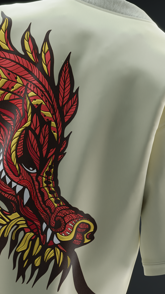 Chinese Dragon Oversized T-shirt