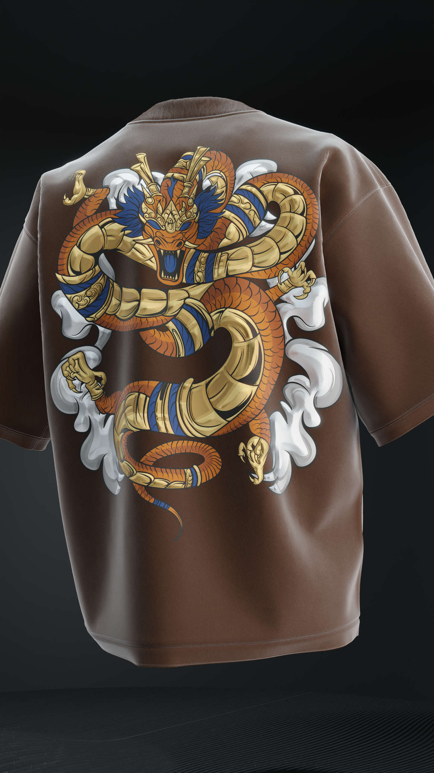 Golden Dragon Oversized T-shirt