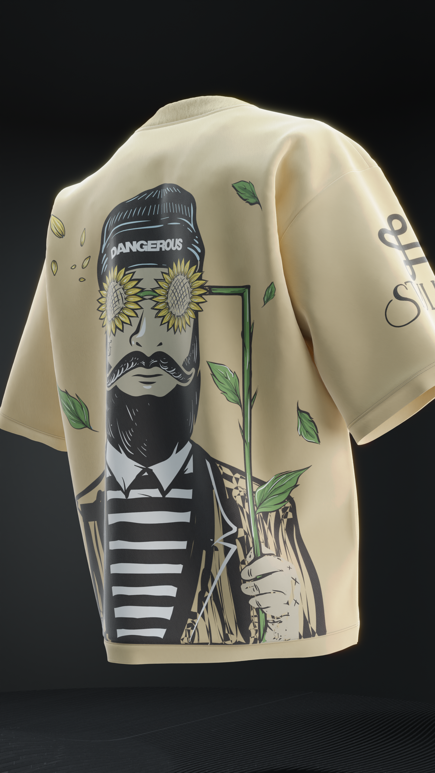 Dangerous Man Oversized T-shirt