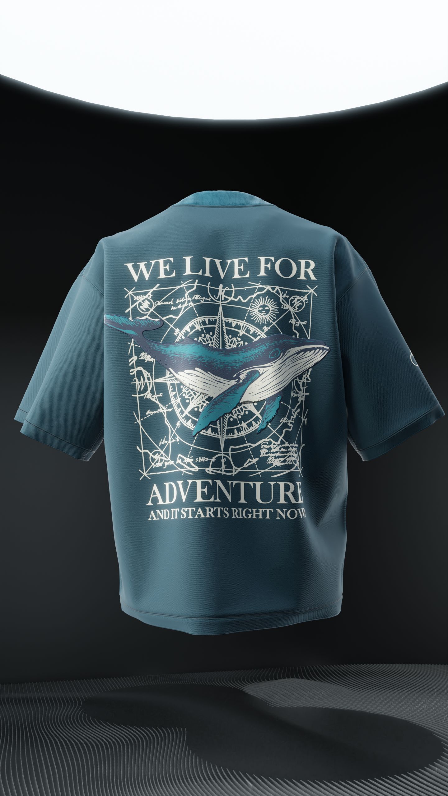 Adventure Shark Oversized T-shirt