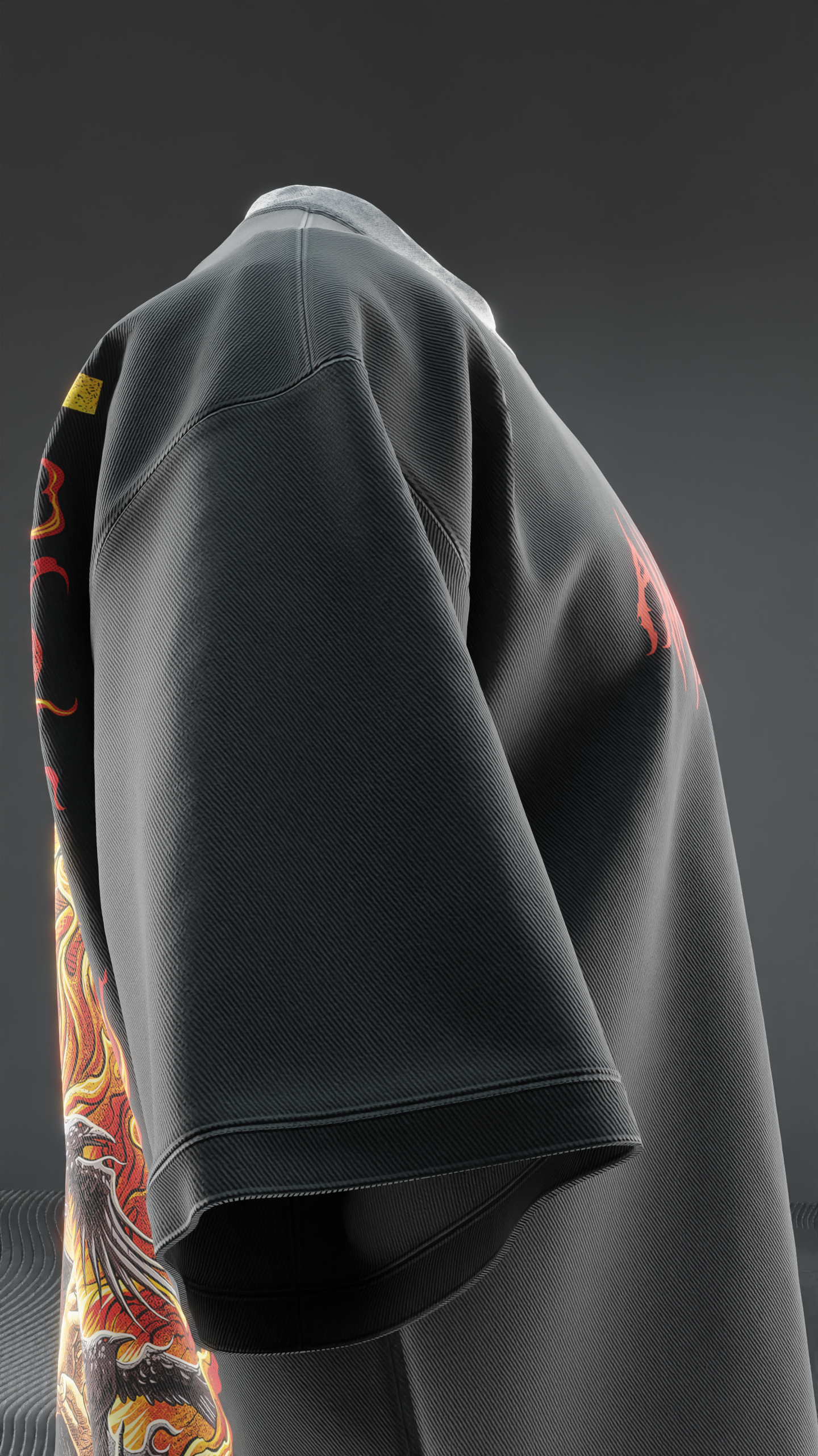 AMATERASU0 ITACHI Oversized T-shirt