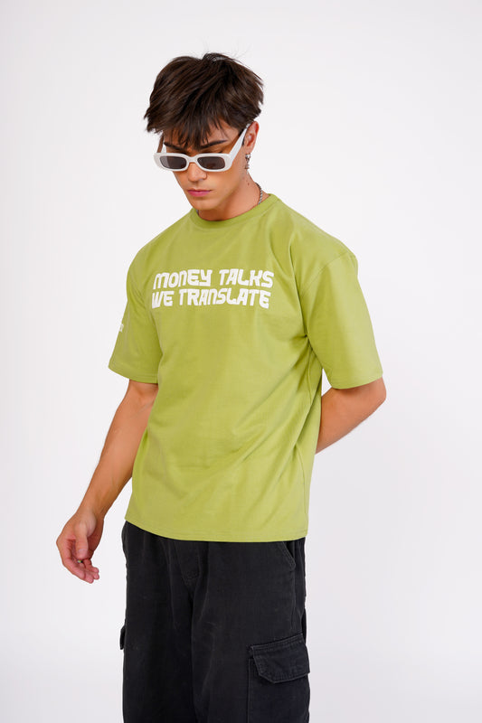 Money Talks Oversized T-shirt