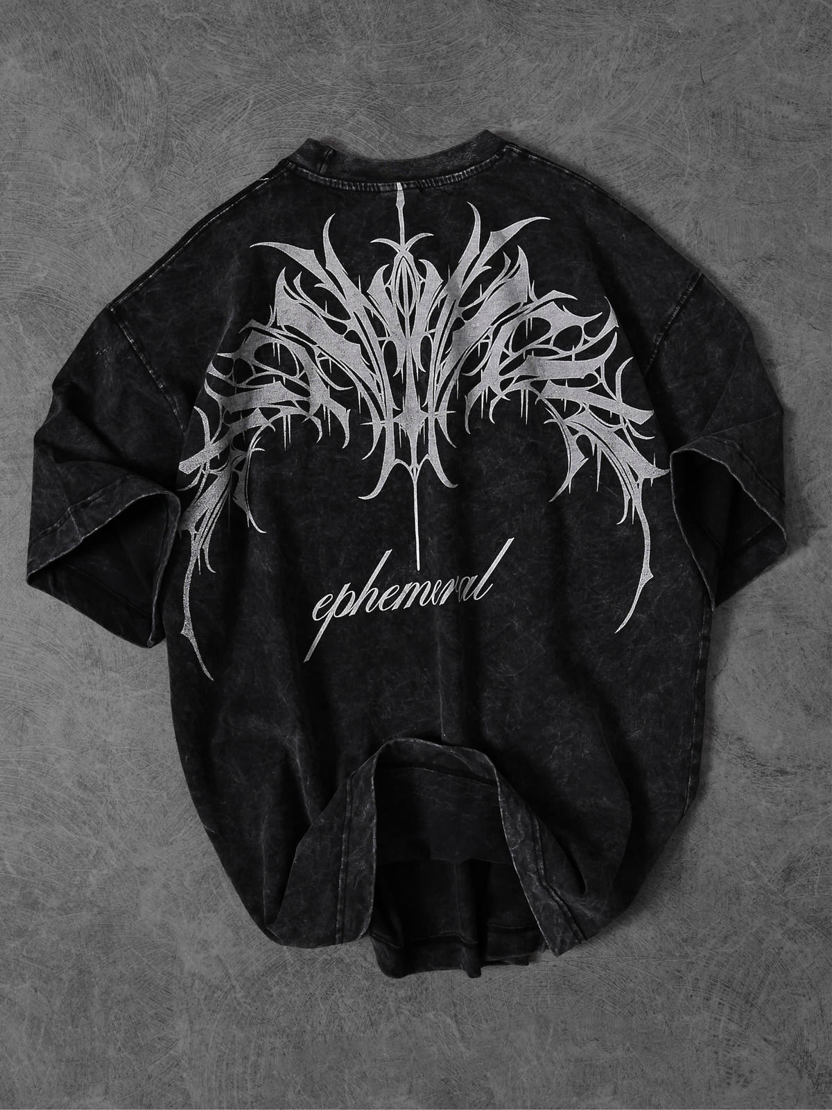 EPHEMERAL ACID WASH OVERSIZED T-SHIRTS