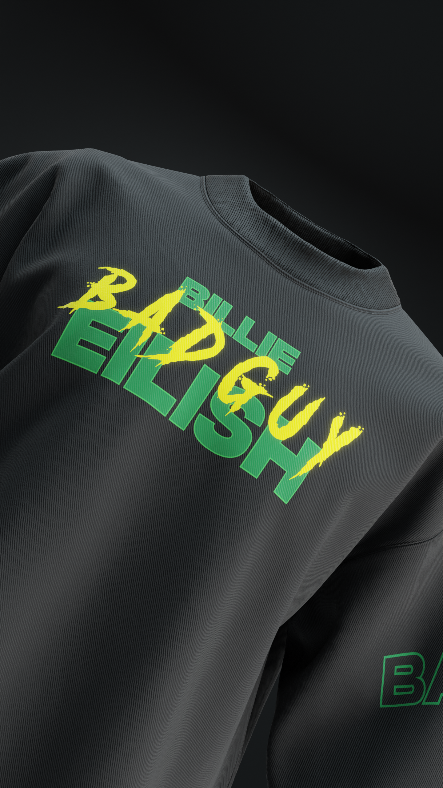 Billi Eilish Oversized T-shirt