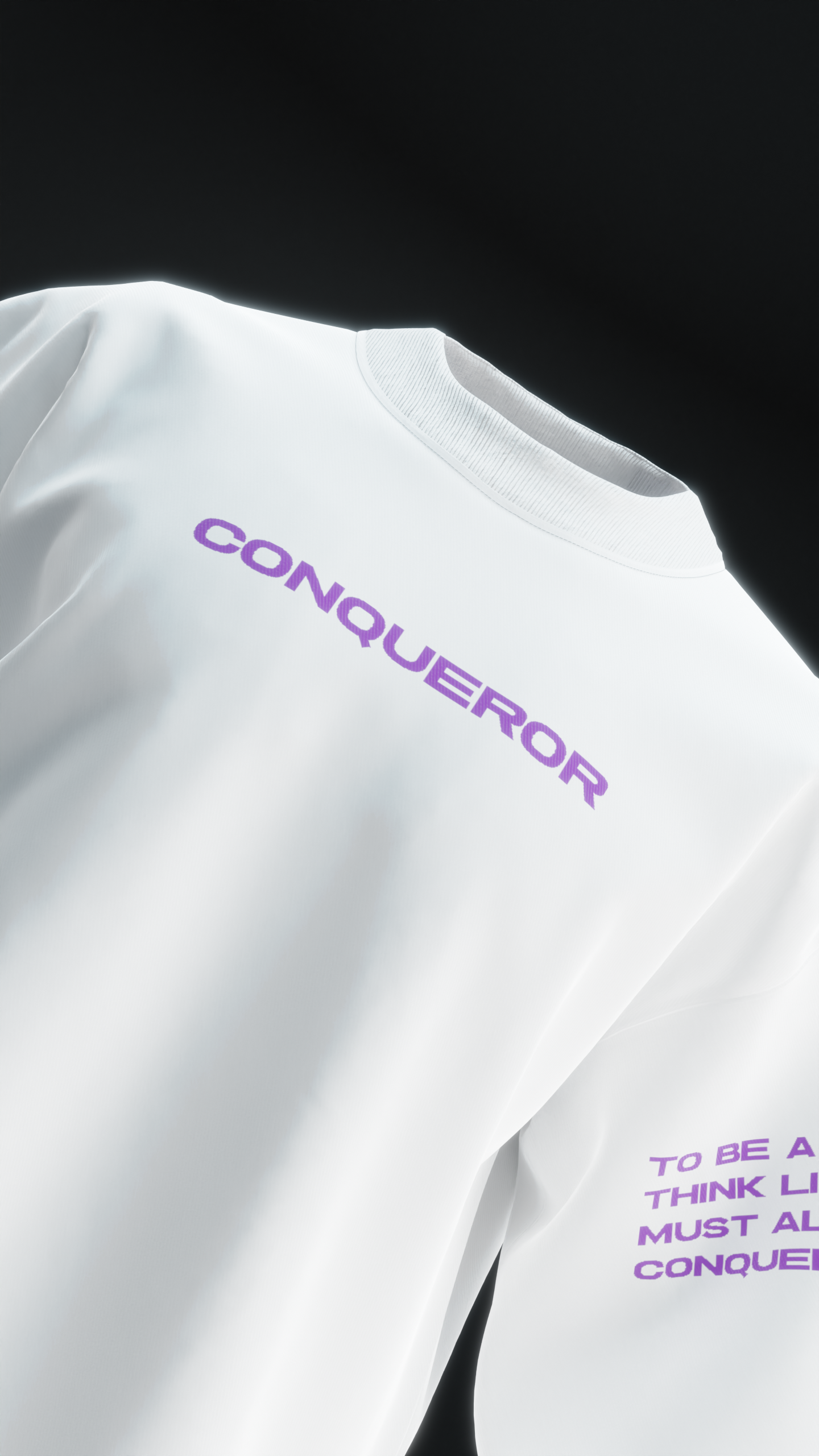 CONQUEROR Oversized T-shirt