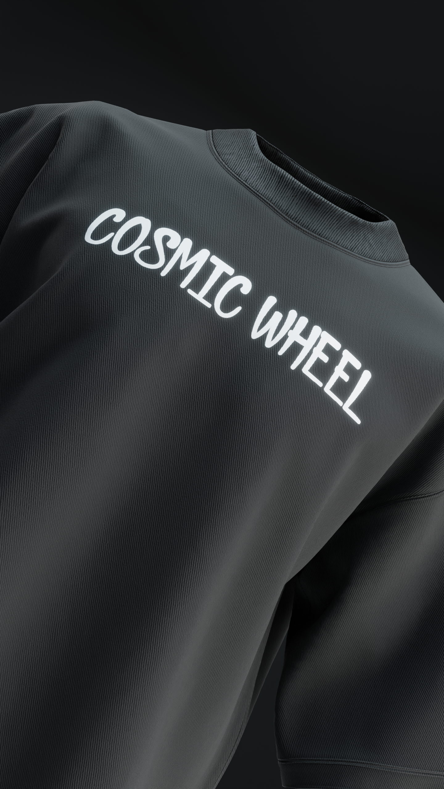 Master of the Cosmic Wheel Oversized T Shirt