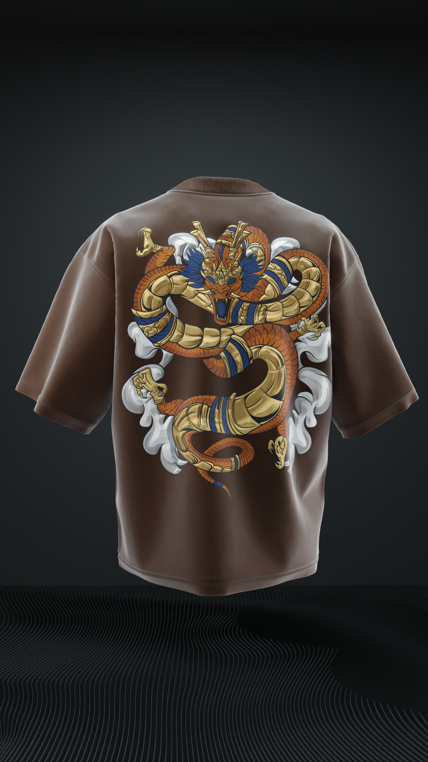 Golden Dragon Oversized T-shirt