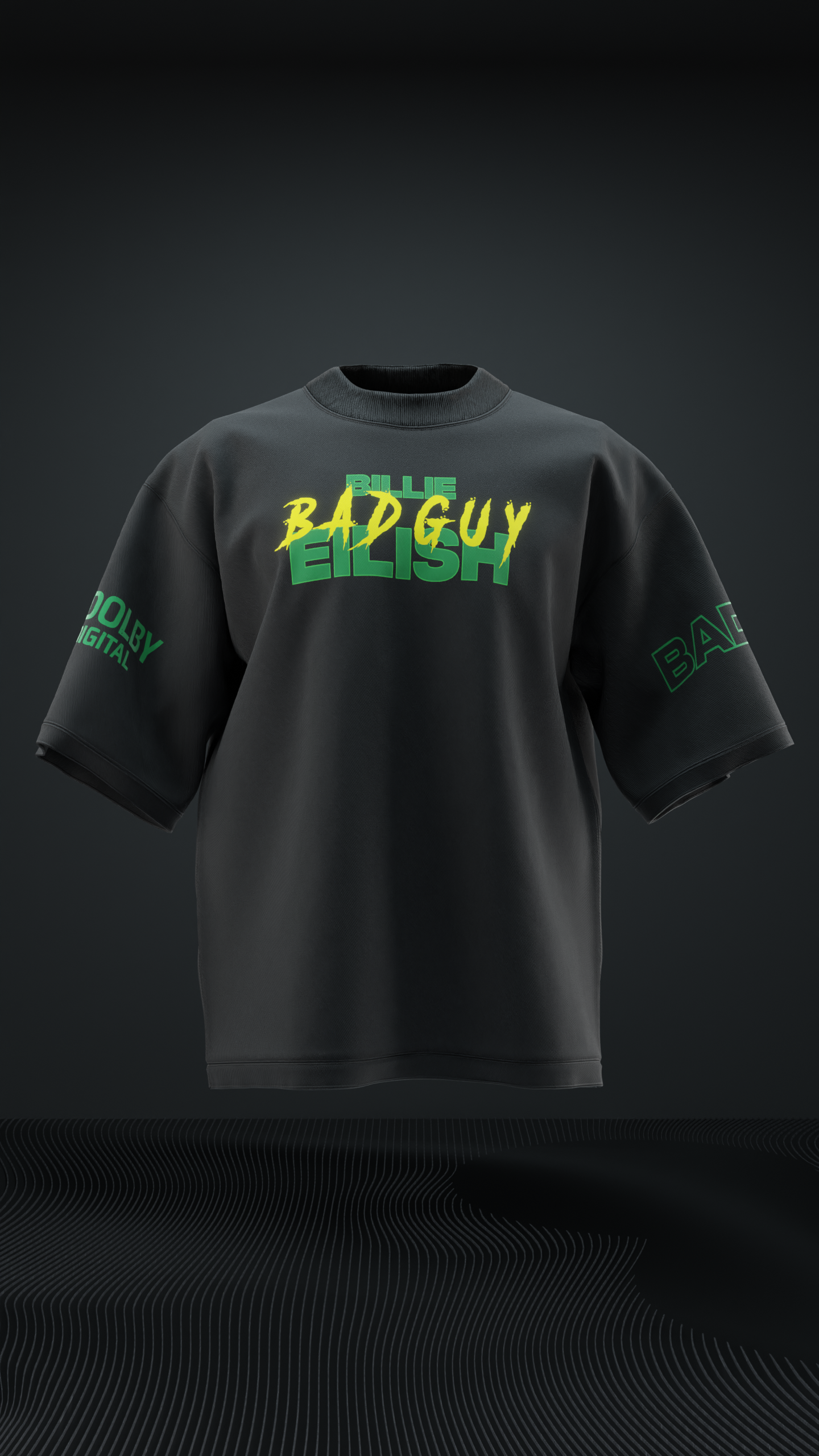 Billi Eilish Oversized T-shirt