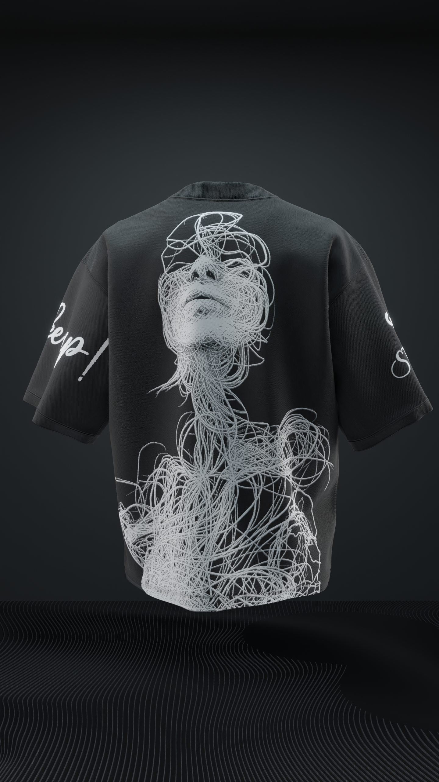 DEPRESSION Oversized T-shirt