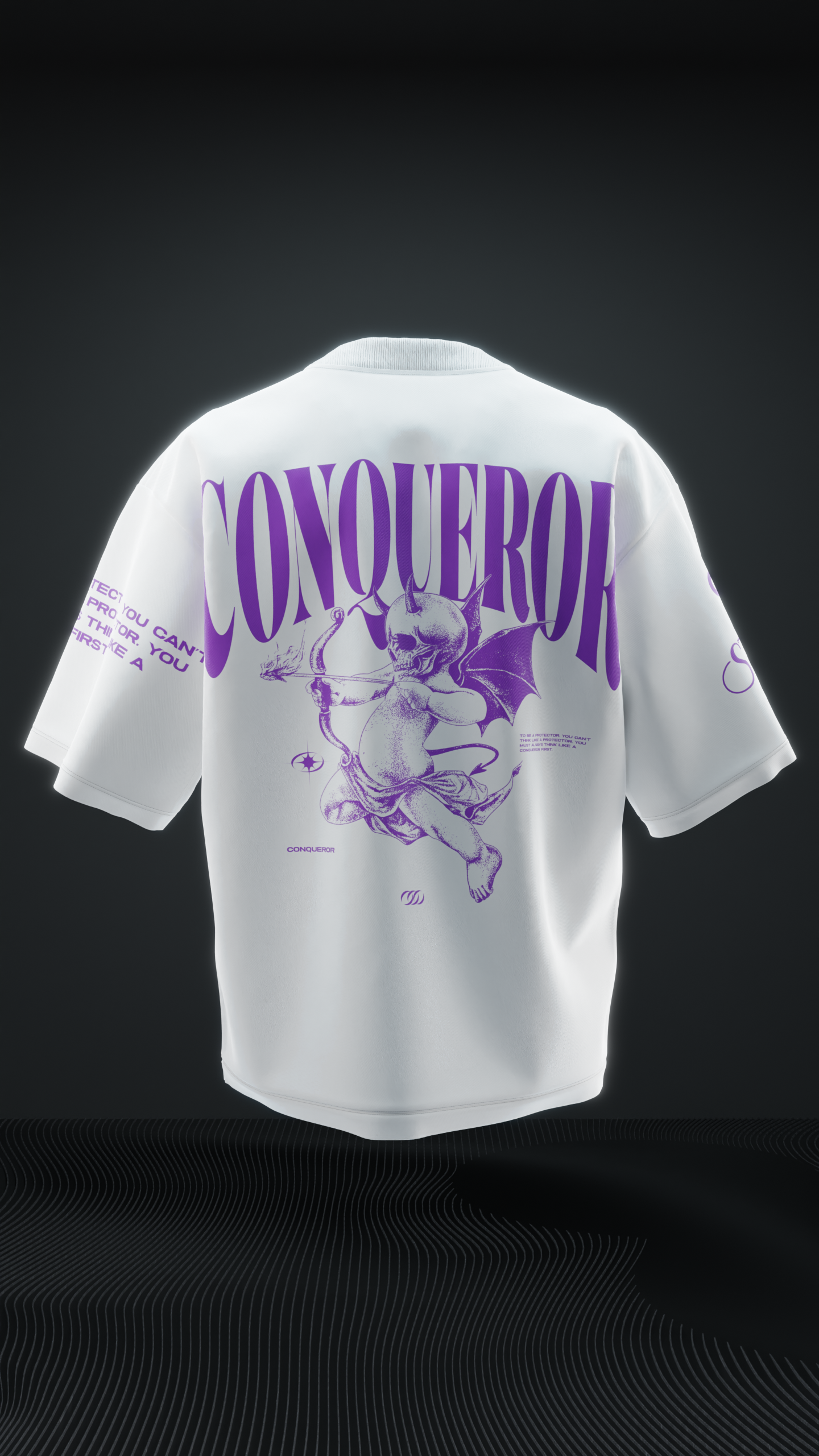 CONQUEROR Oversized T-shirt