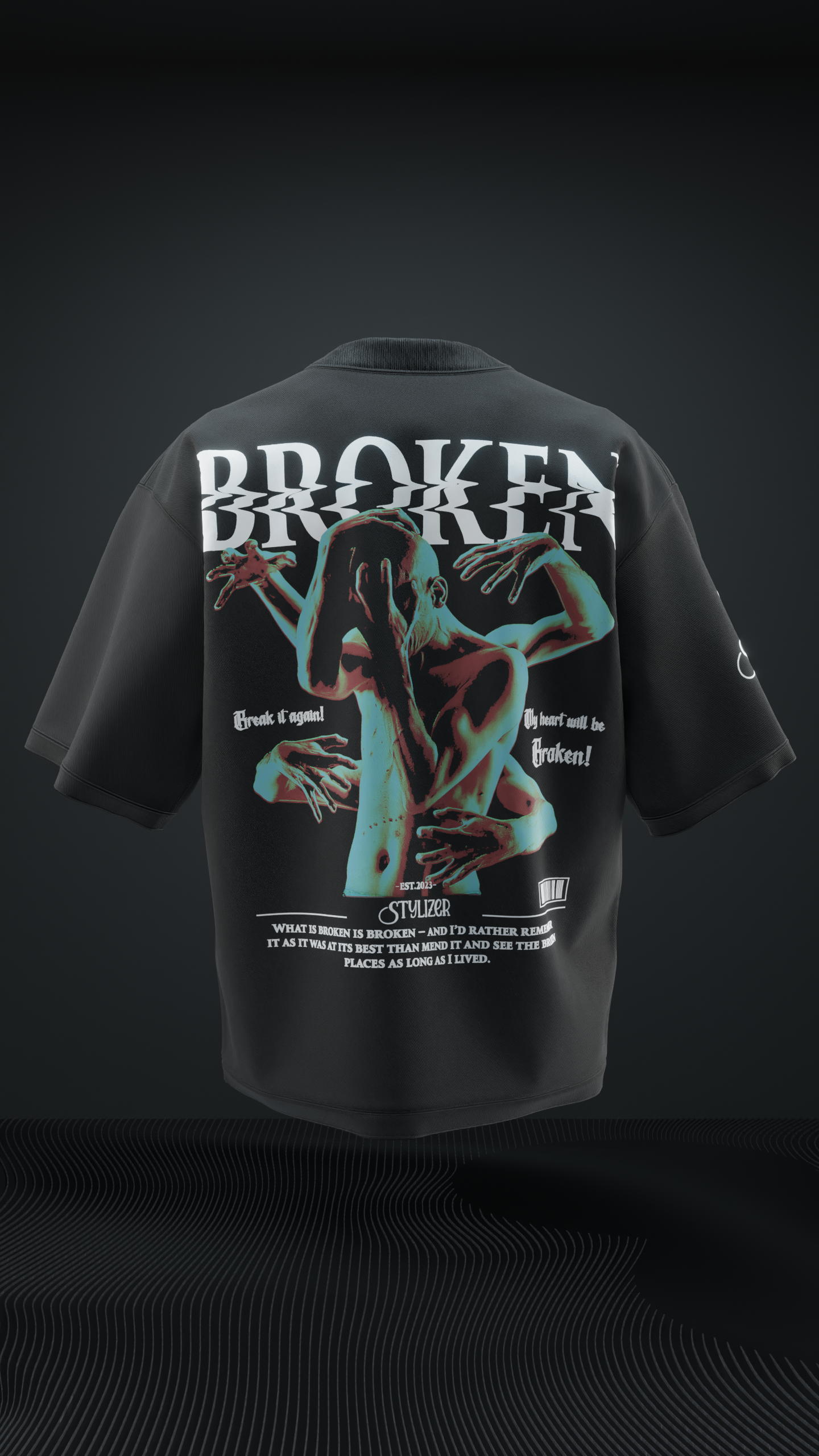 BROKEN Oversized T-shirt