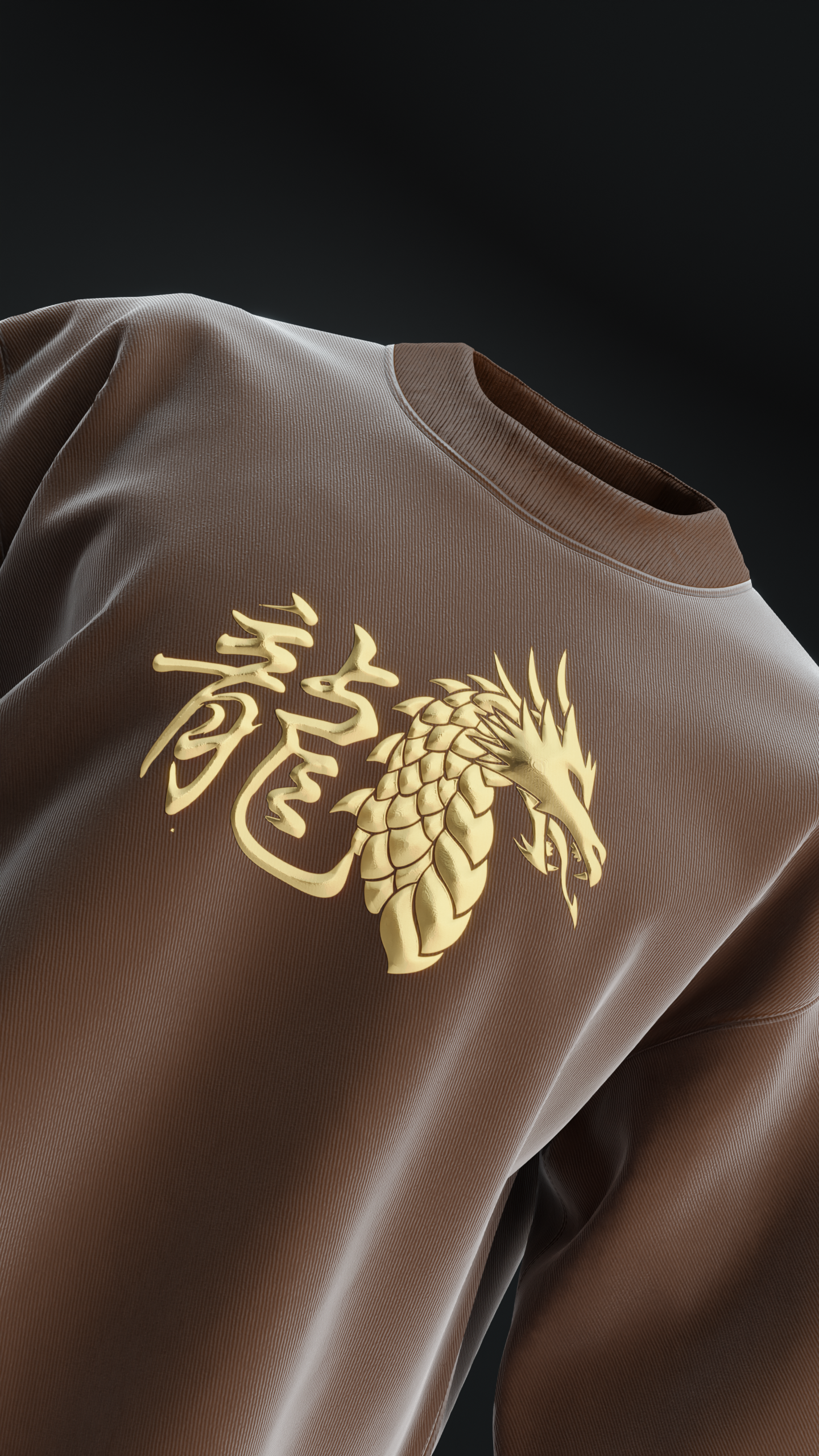 Golden Dragon Oversized T-shirt