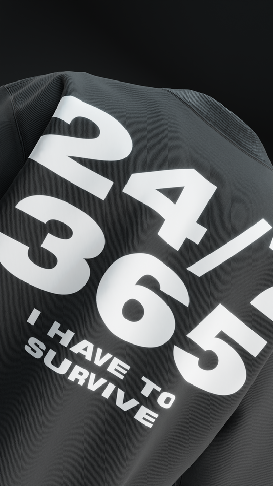 Survive 24x7 Oversized T Shirt