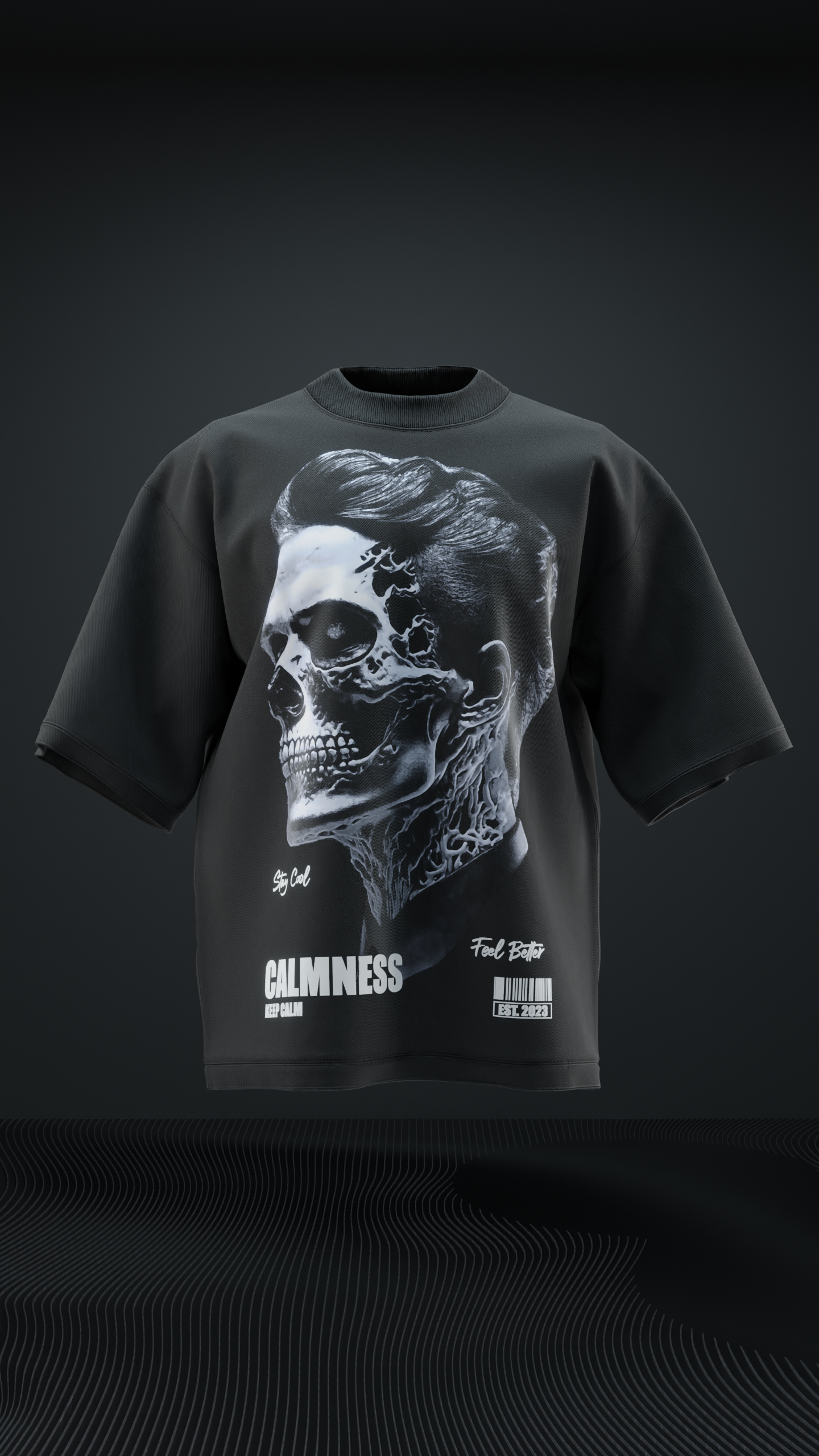 CALMNESS Oversized T-shirt