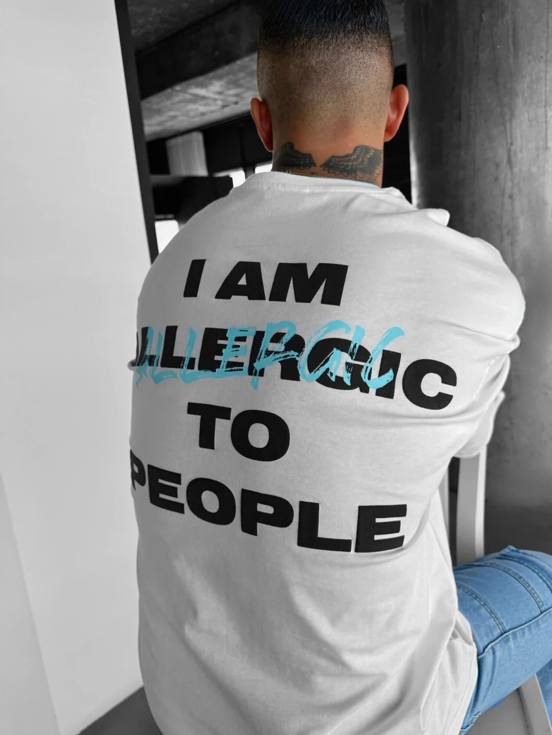 Allergic Oversized T-shirt