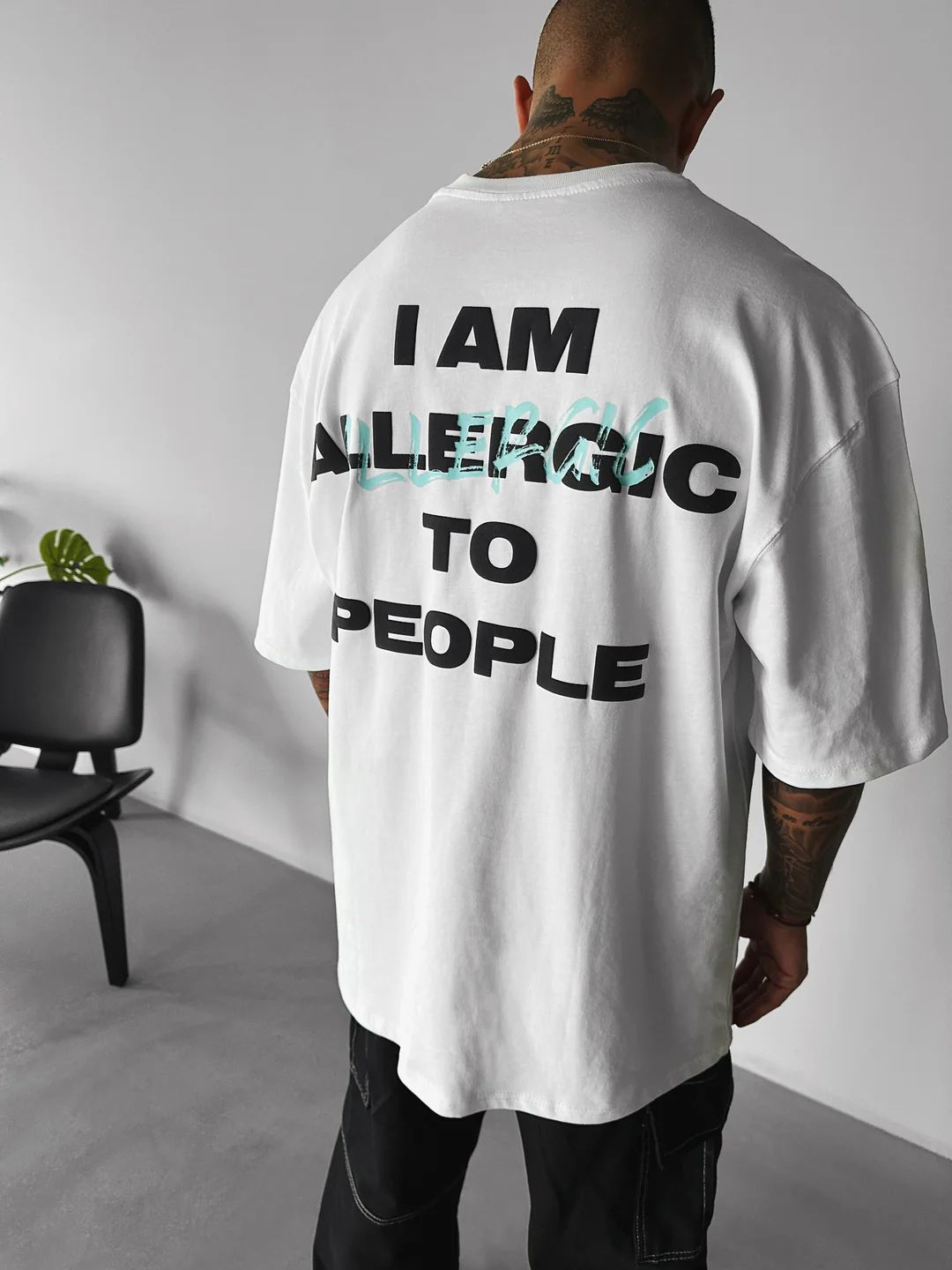 Allergic Oversized T-shirt