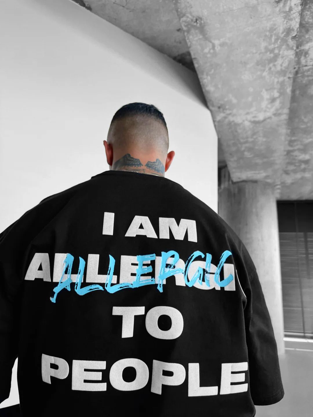 Allergic Oversized T-shirt