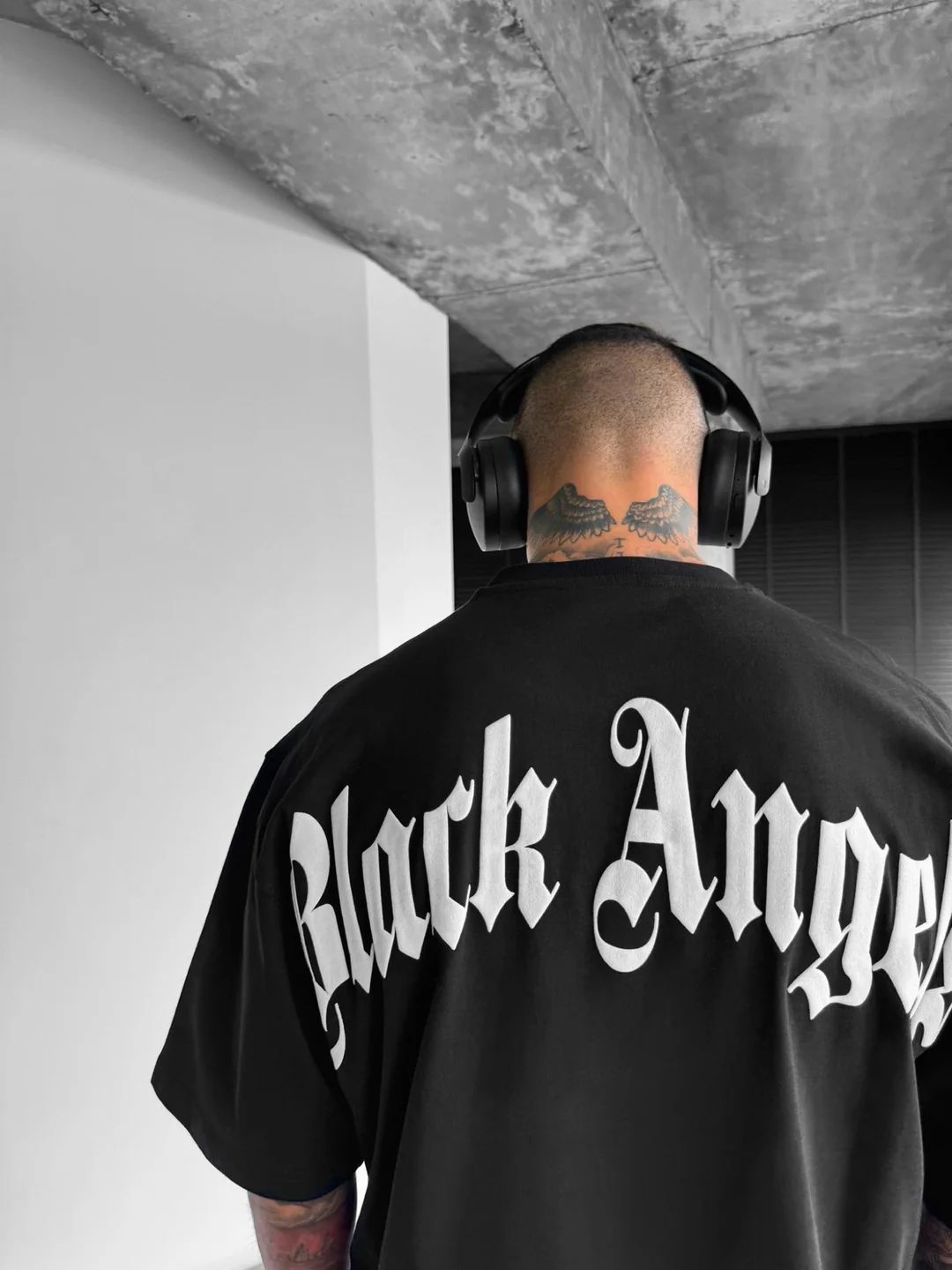 Black Angels Oversized T-shirt