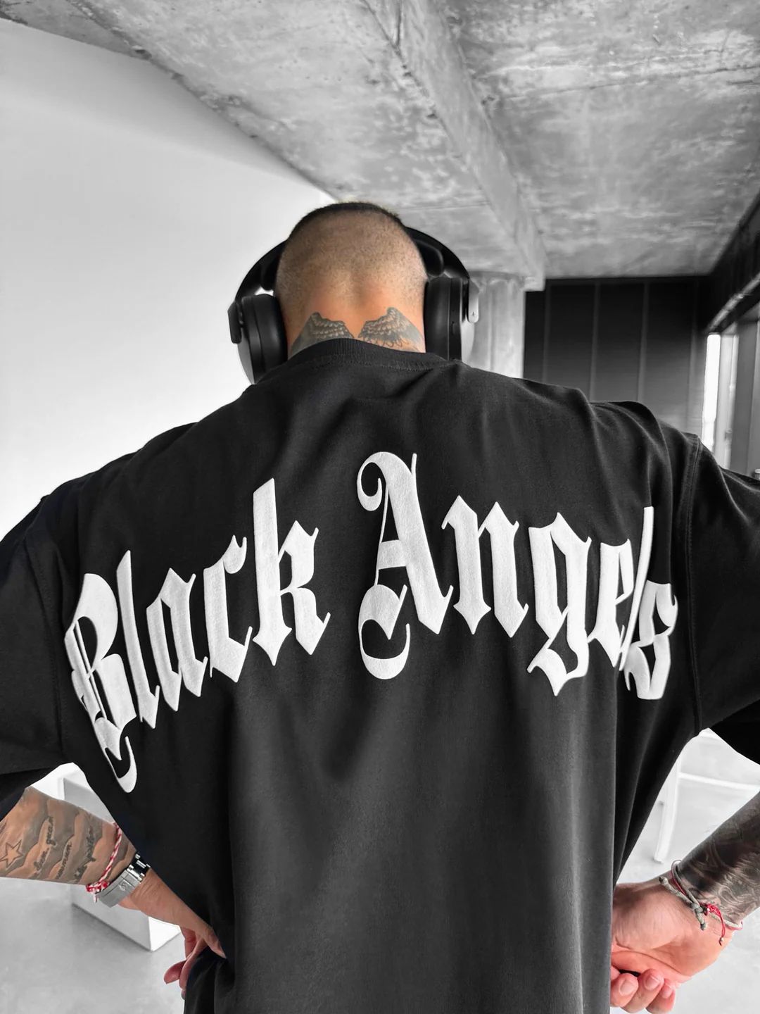 Black Angels Oversized T-shirt