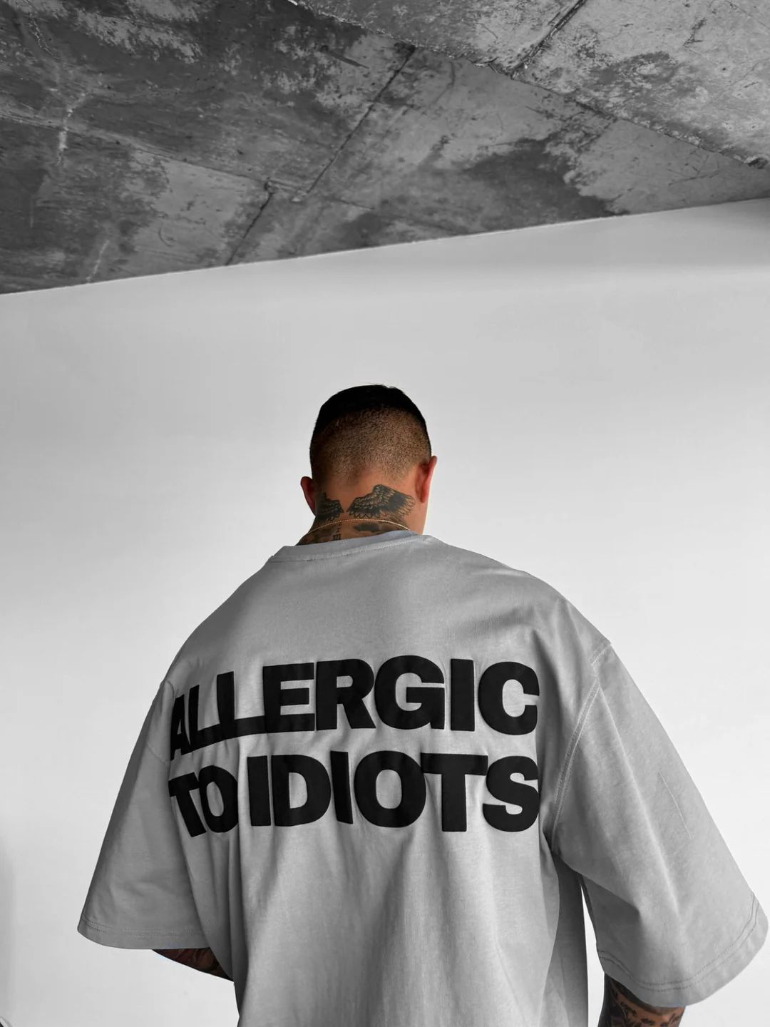 Allergic To Idiots Oversized T-shirt