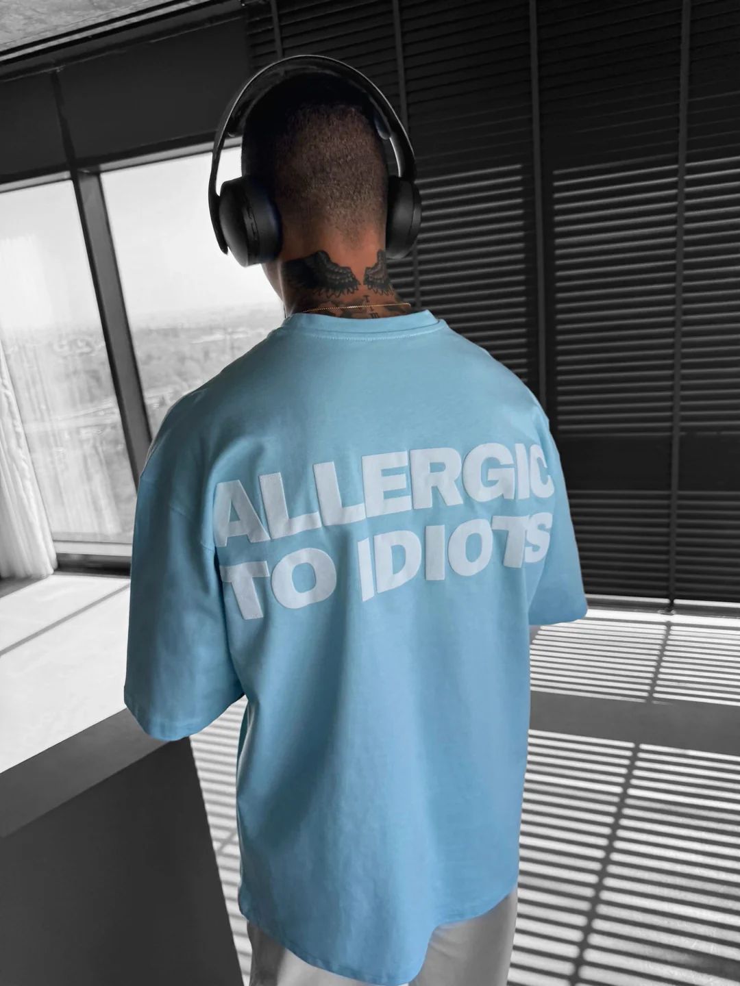 Allergic To Idiots Oversized T-shirt