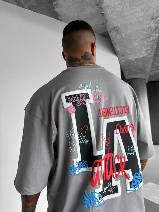 LA  Oversized T-shirt